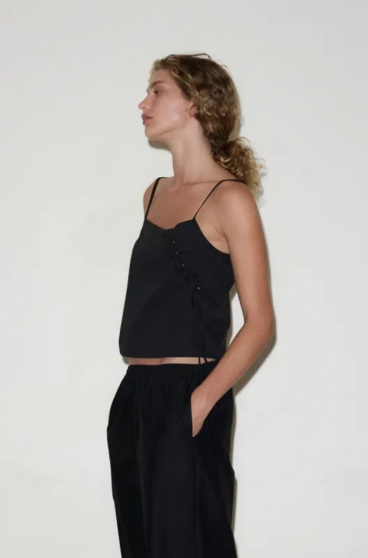 Eyelet Top - Black sold by Deiji Studios