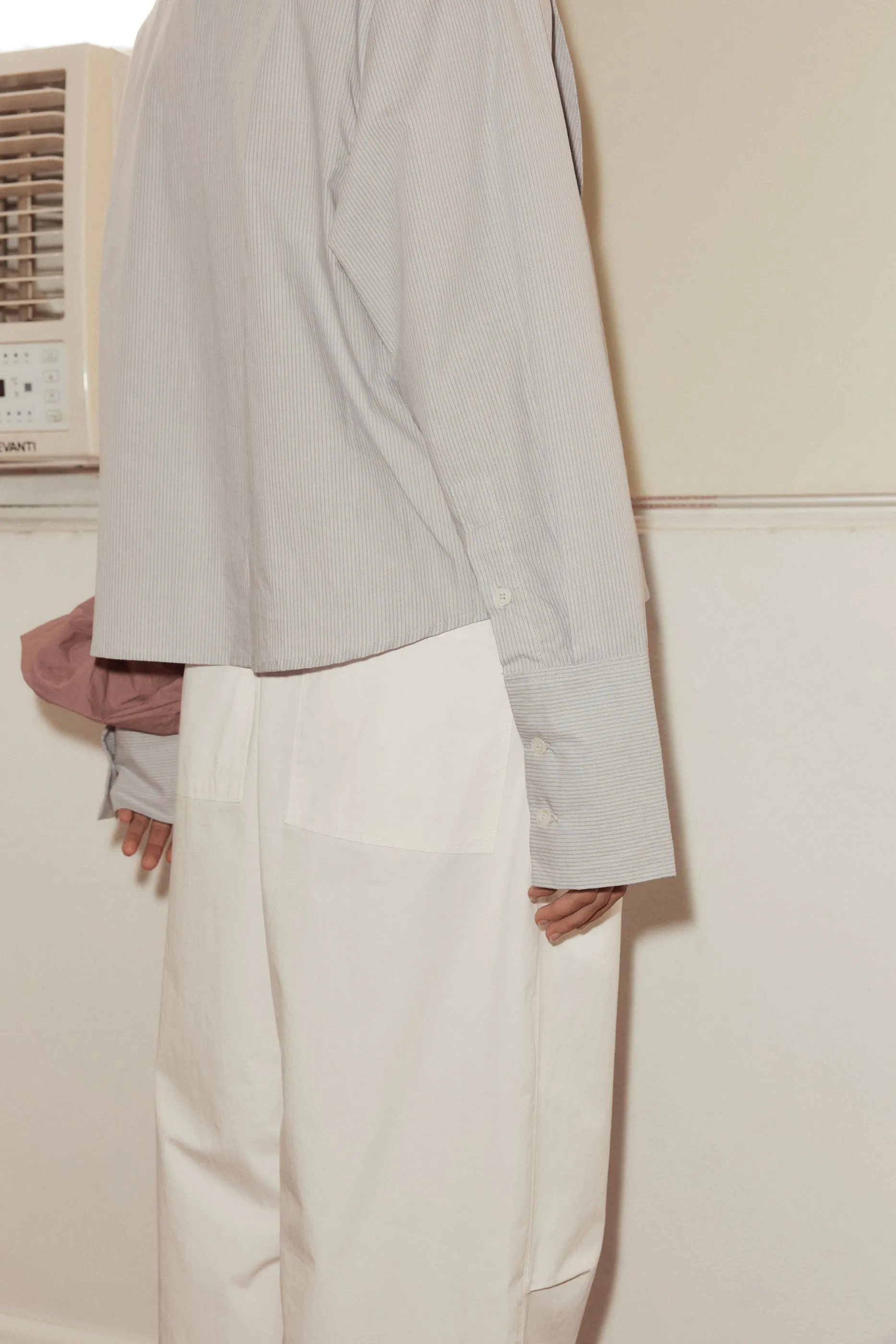 Oversized Collared Shirt - Dream Stripe sold by Deiji Studios product image thumbnail 3