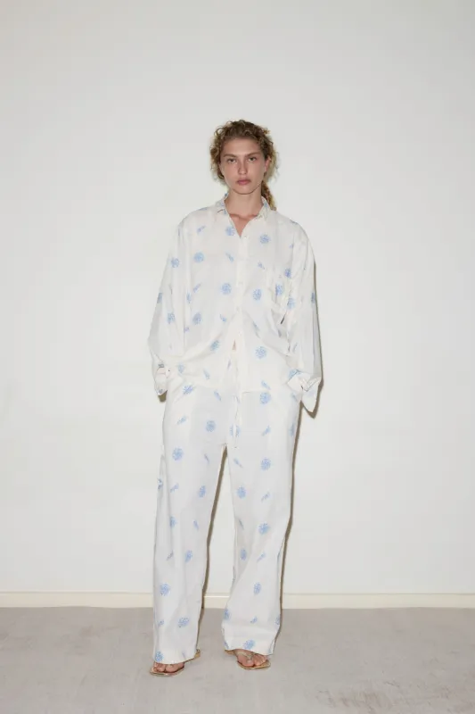 Cotton Pyjama Set - Sea Flower sold by Deiji Studios