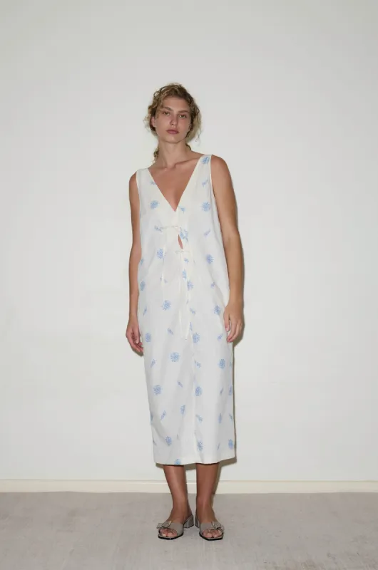 Cross Over Dress - Sea Flower made by Deiji Studios