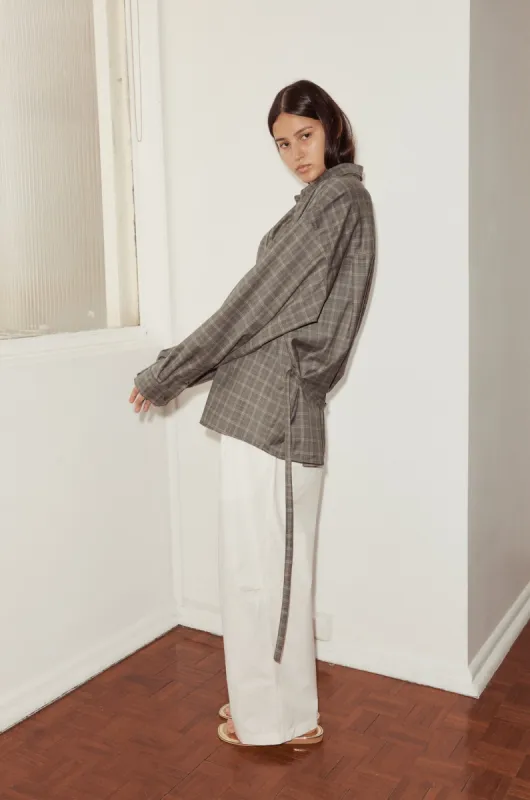 Wool Shirt - Everyday Check sold by Deiji Studios