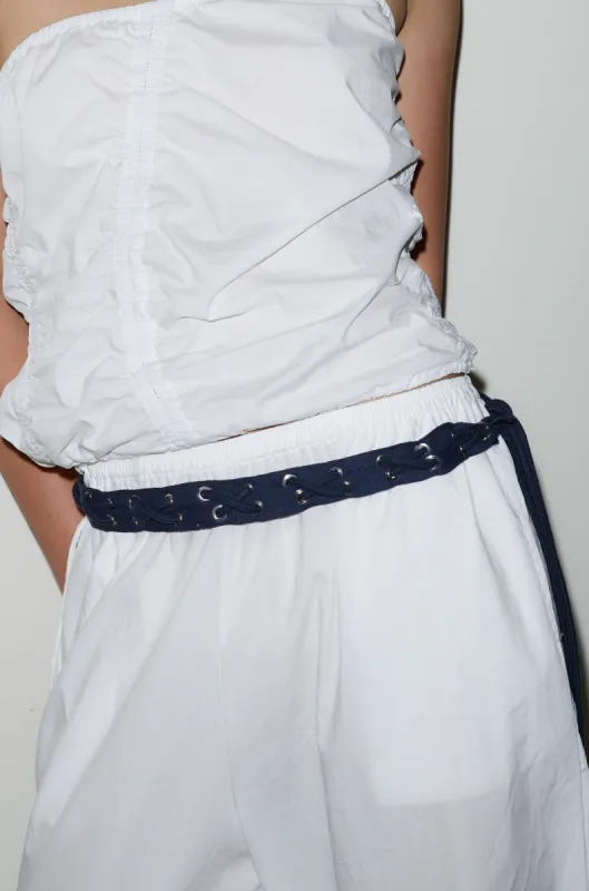 Eyelet Belt - Navy made by Deiji Studios