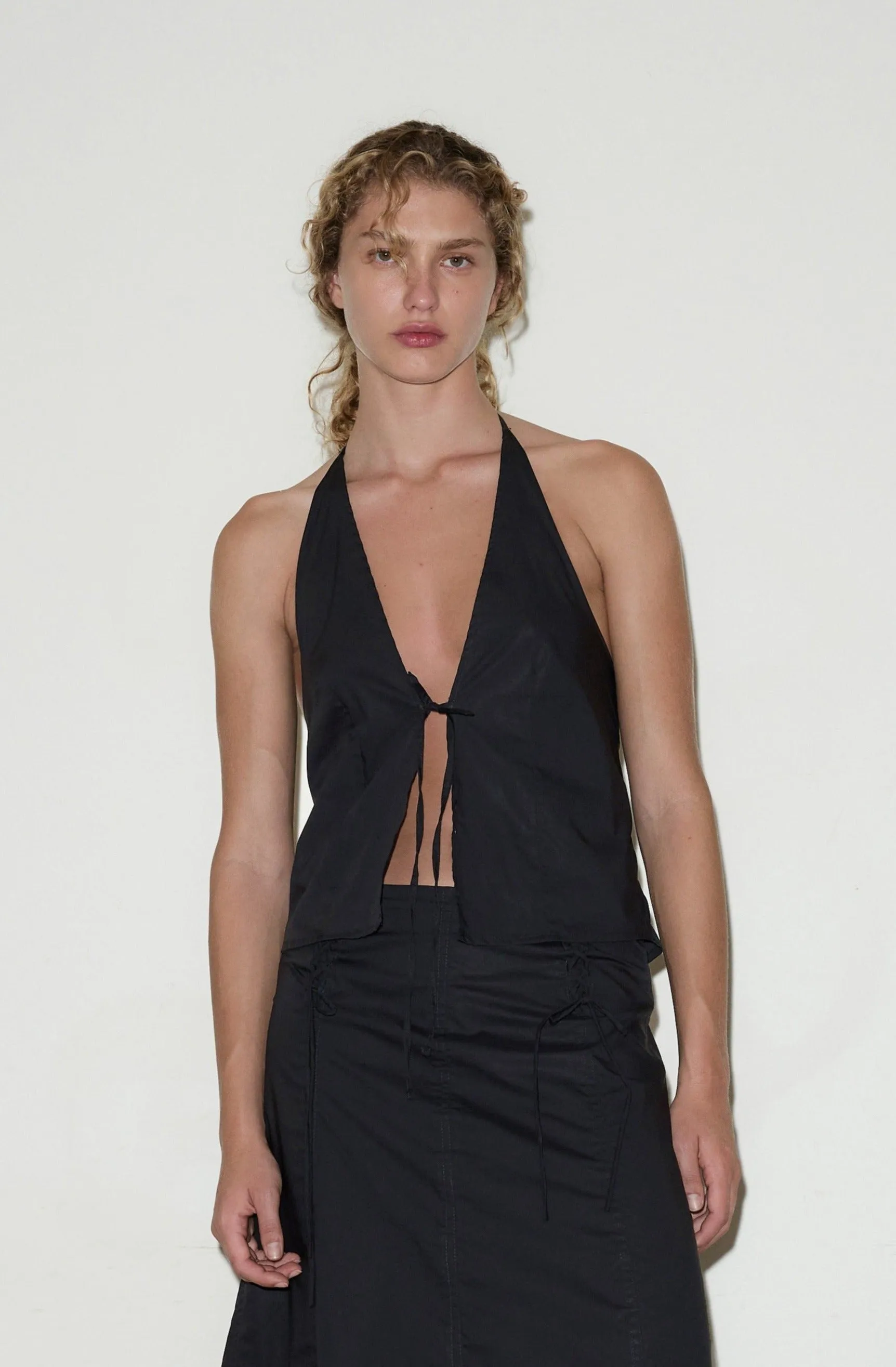 Open Halter Top sold by Deiji Studios product image thumbnail 2