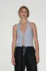 Open Halter Top sold by Deiji Studios