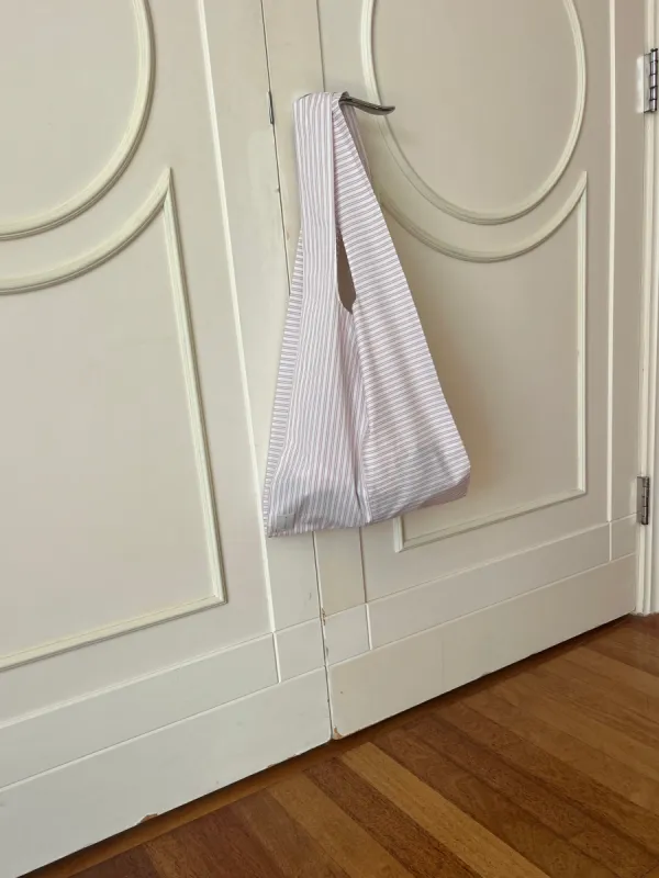 Seam Tote - Musk Stripe sold by Deiji Studios