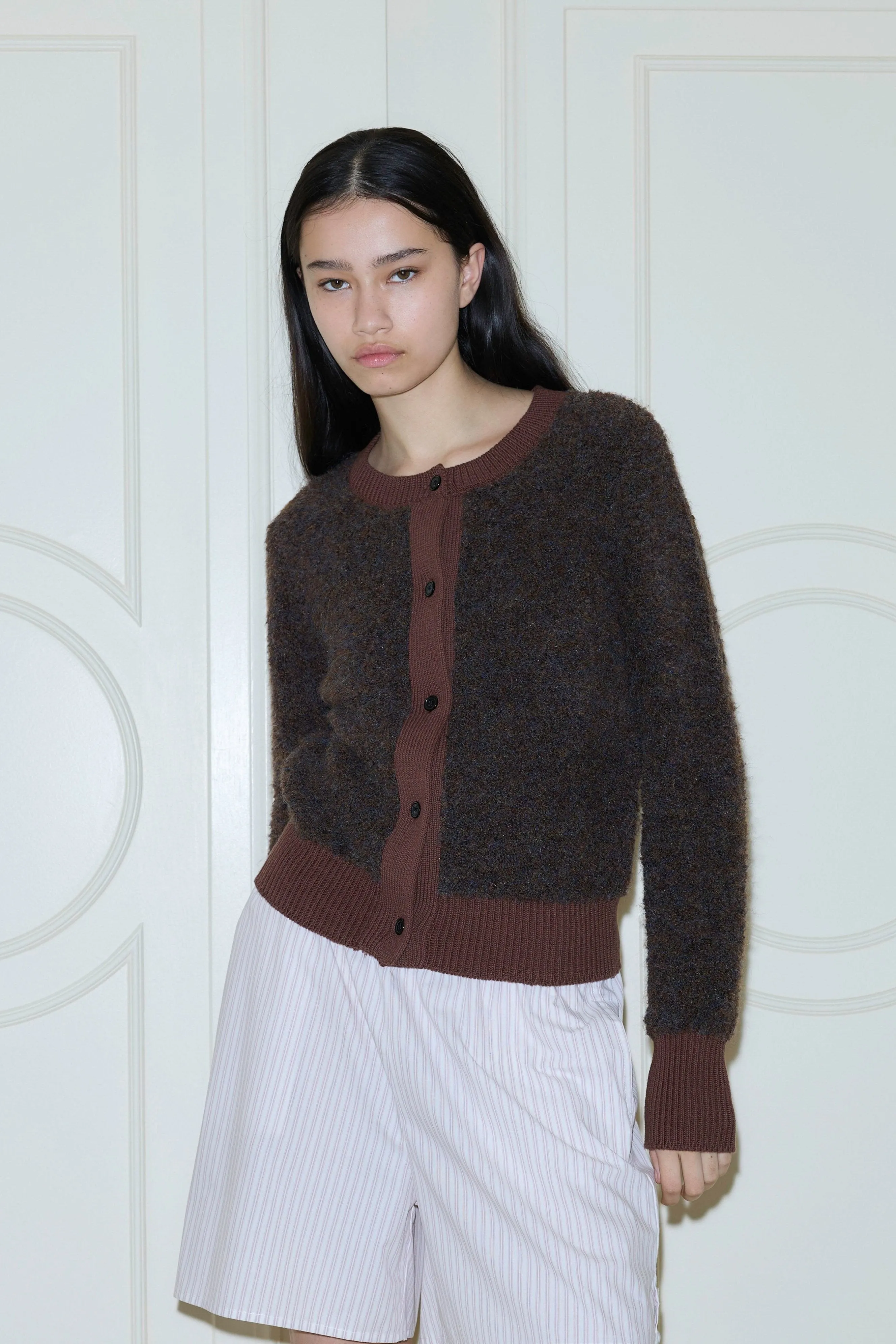 Looped Cardigan - Brown Multi sold by Deiji Studios product image thumbnail 2