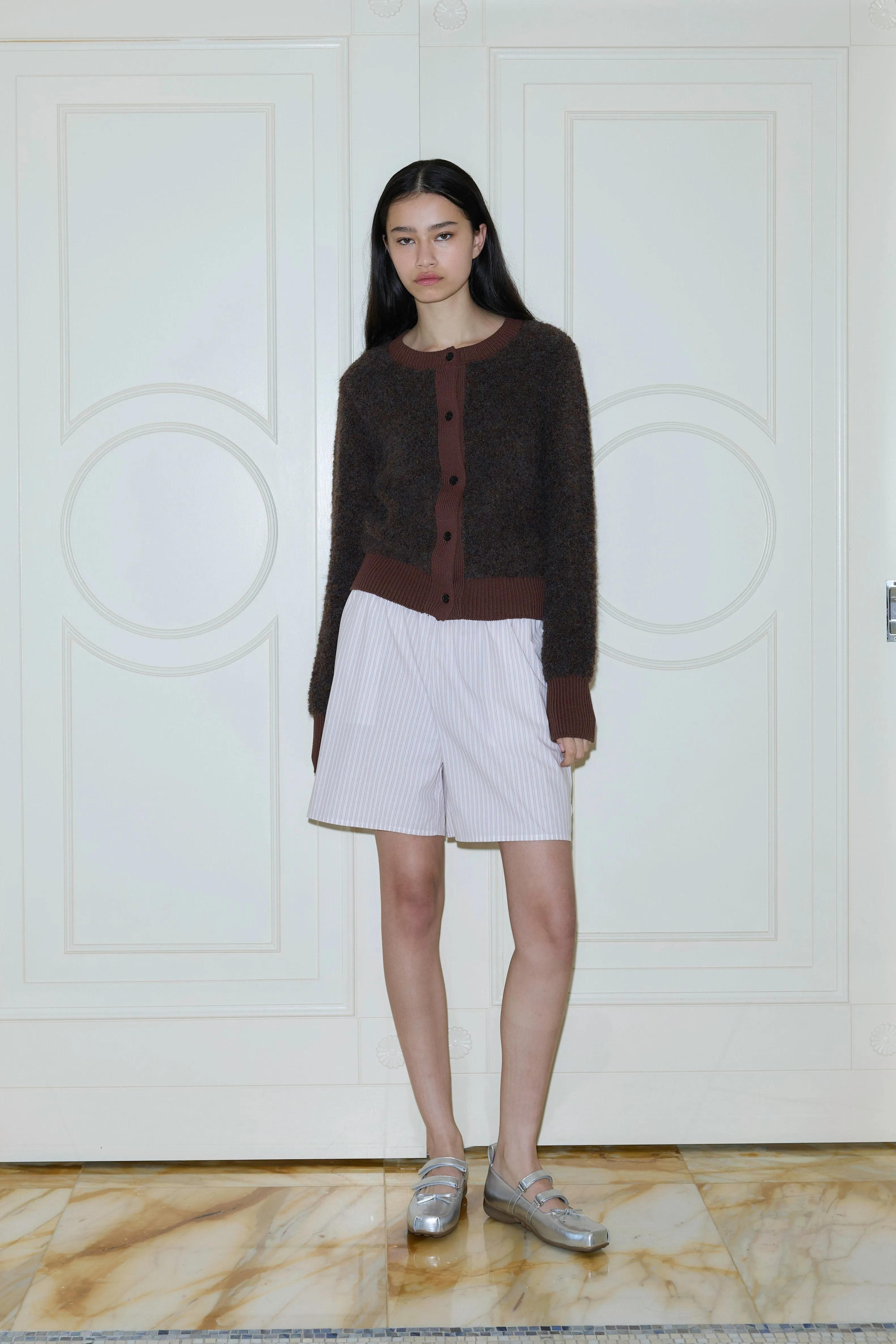 Looped Cardigan - Brown Multi sold by Deiji Studios product image thumbnail 3