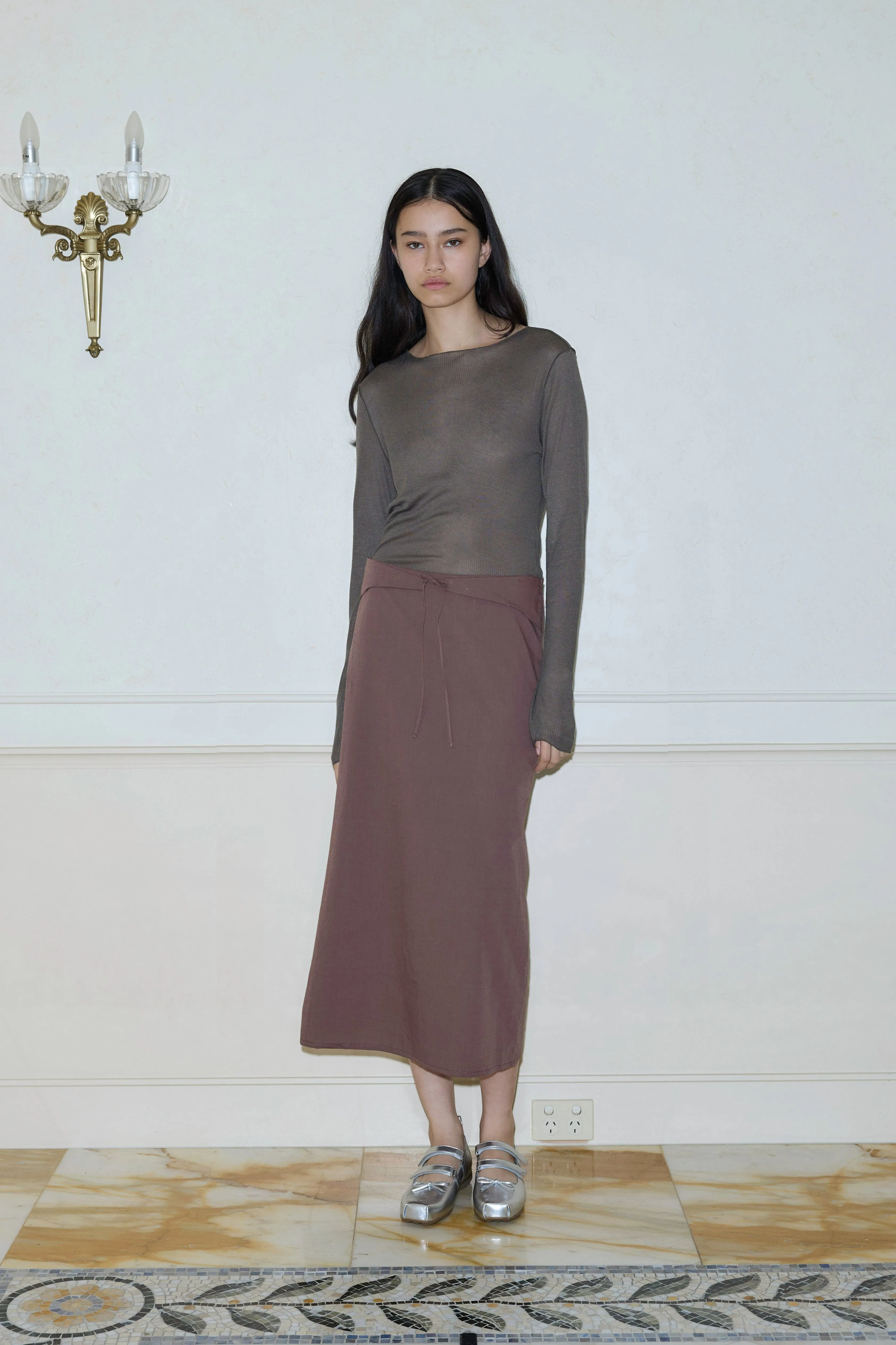 Knit Long Sleeve - Stone sold by Deiji Studios product image thumbnail 2