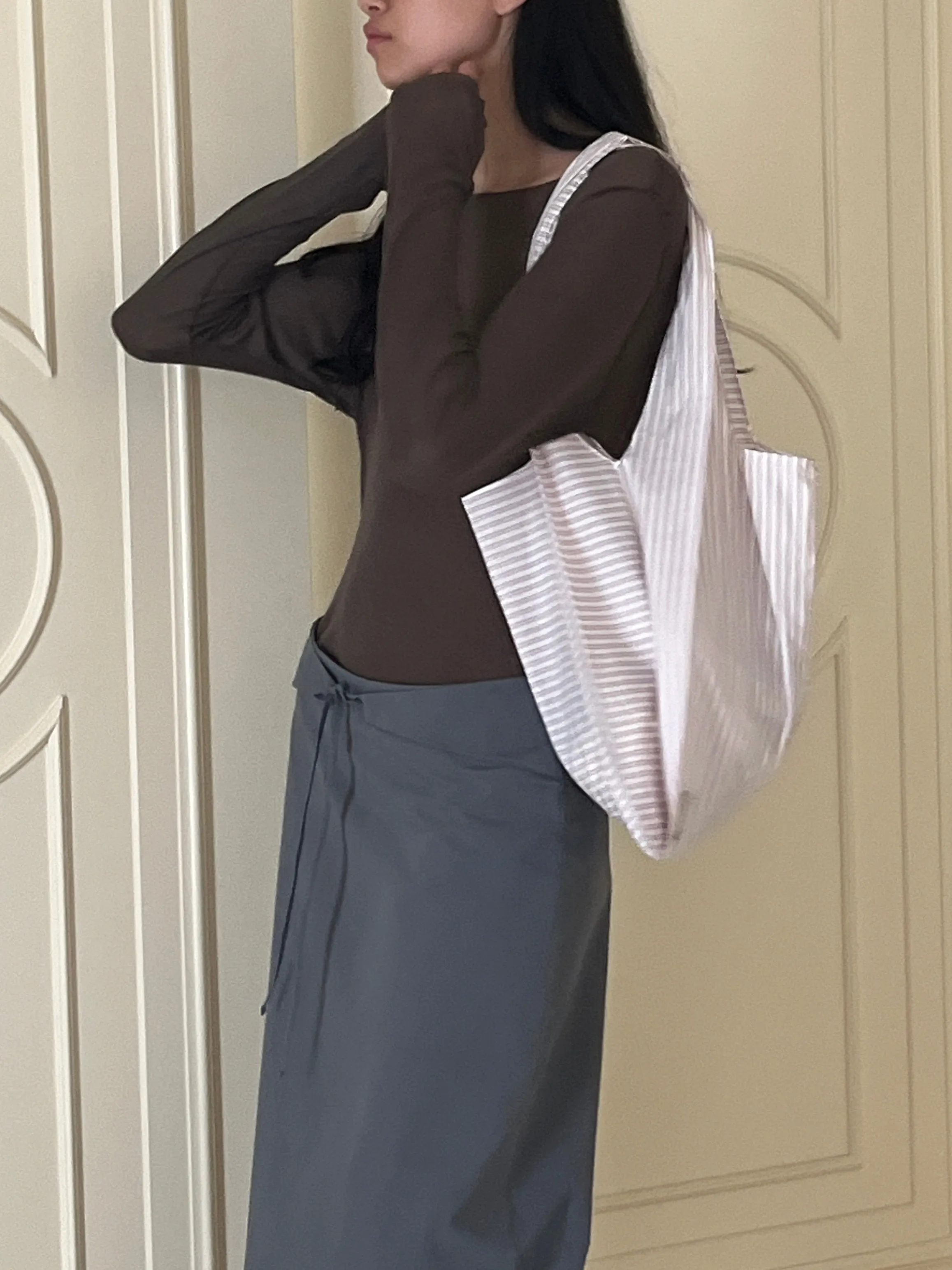 Knit Long Sleeve - Stone sold by Deiji Studios product image thumbnail 4