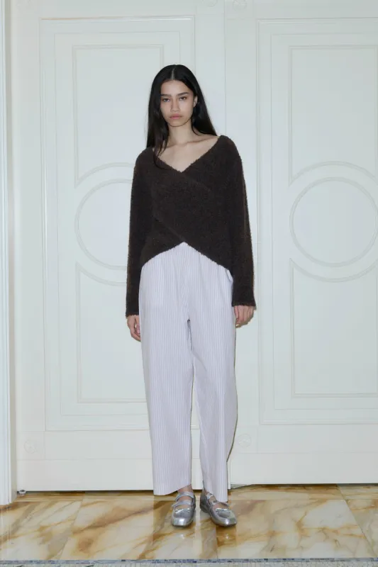 Ease Trouser - Musk Stripe sold by Deiji Studios