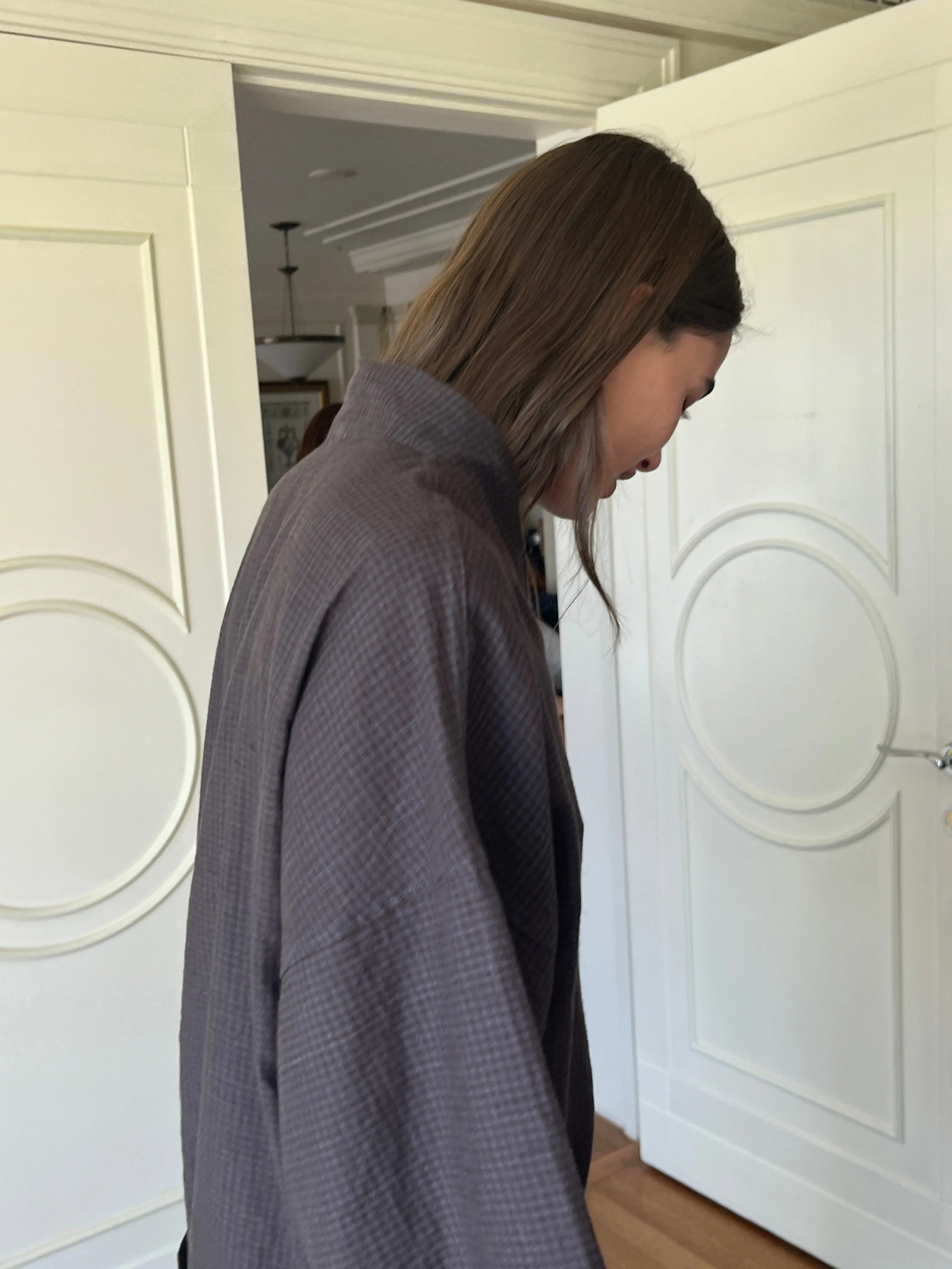 02 Robe - Slate Check sold by Deiji Studios product image thumbnail 2