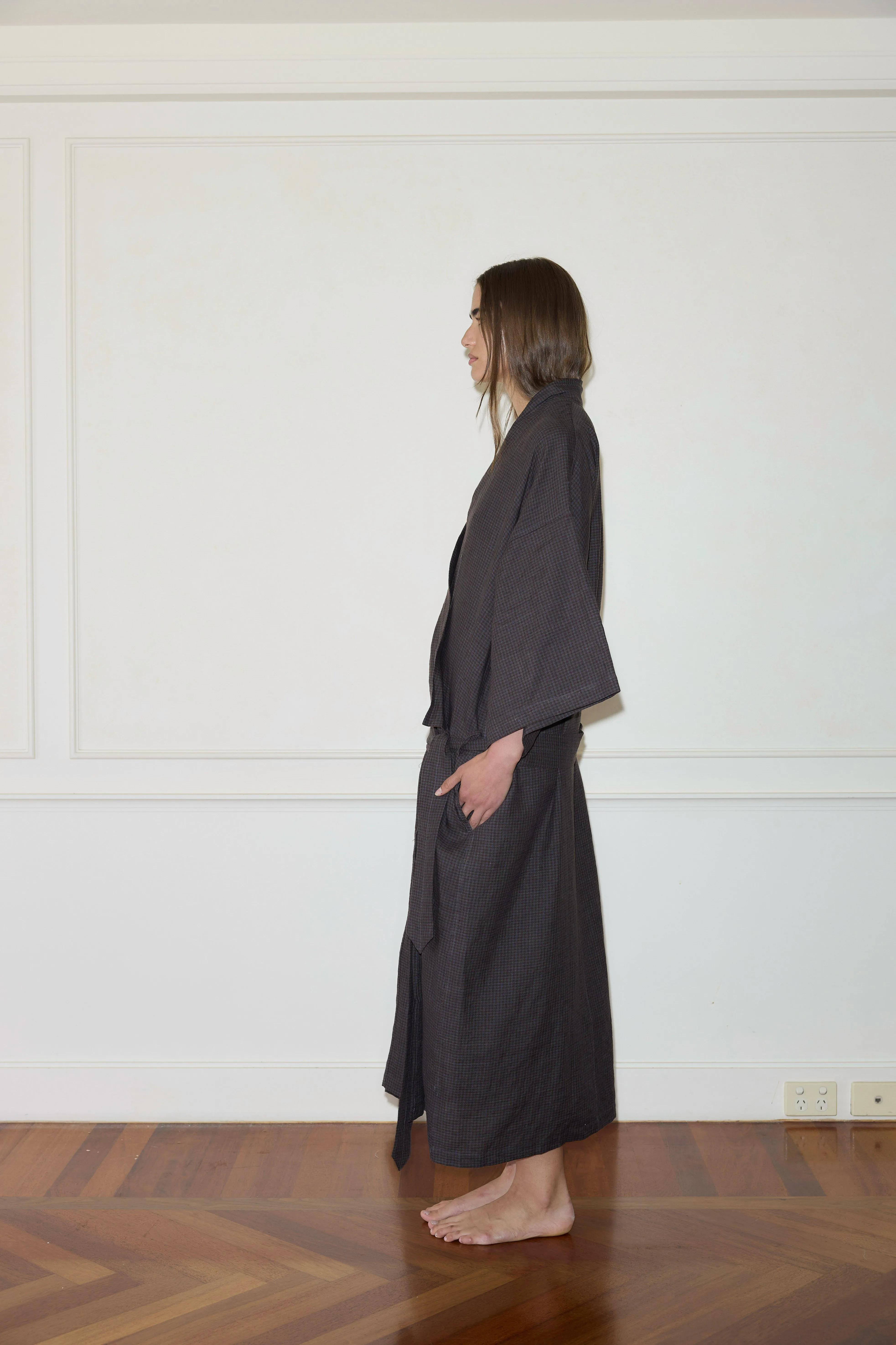 02 Robe - Slate Check sold by Deiji Studios product image thumbnail 3