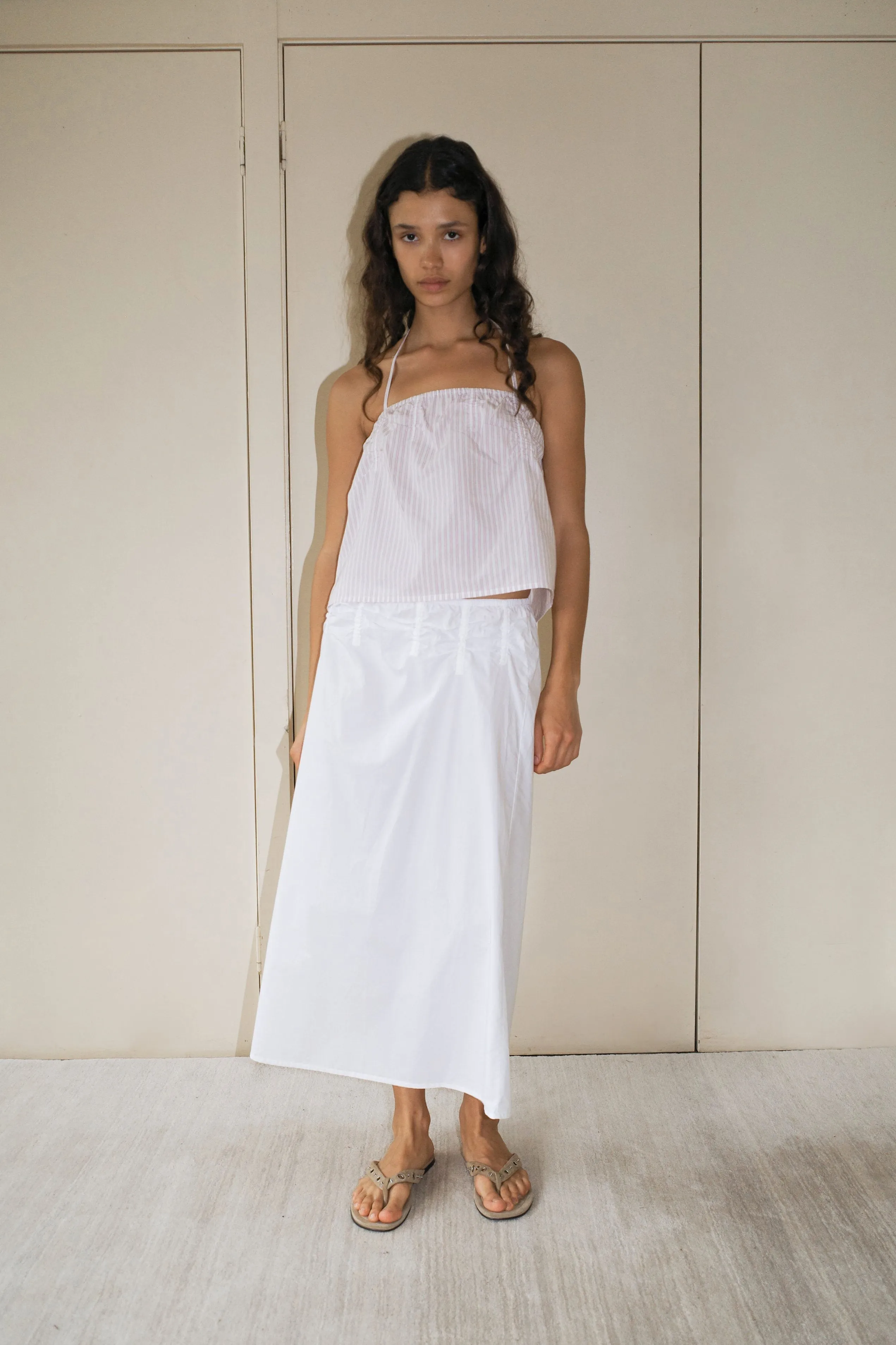 Channel Skirt - White sold by Deiji Studios product image thumbnail 5