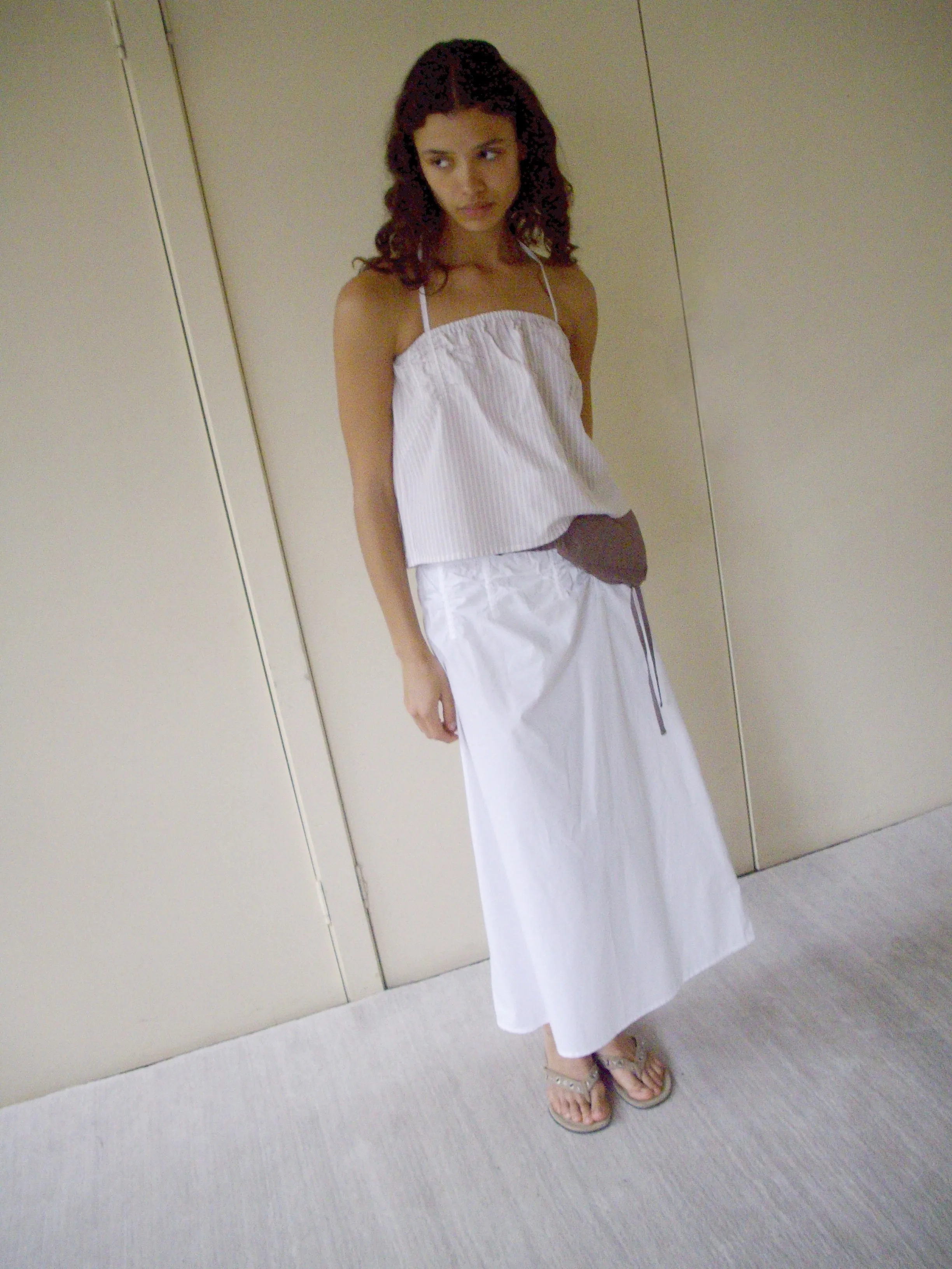 Channel Skirt - White sold by Deiji Studios product image thumbnail 3