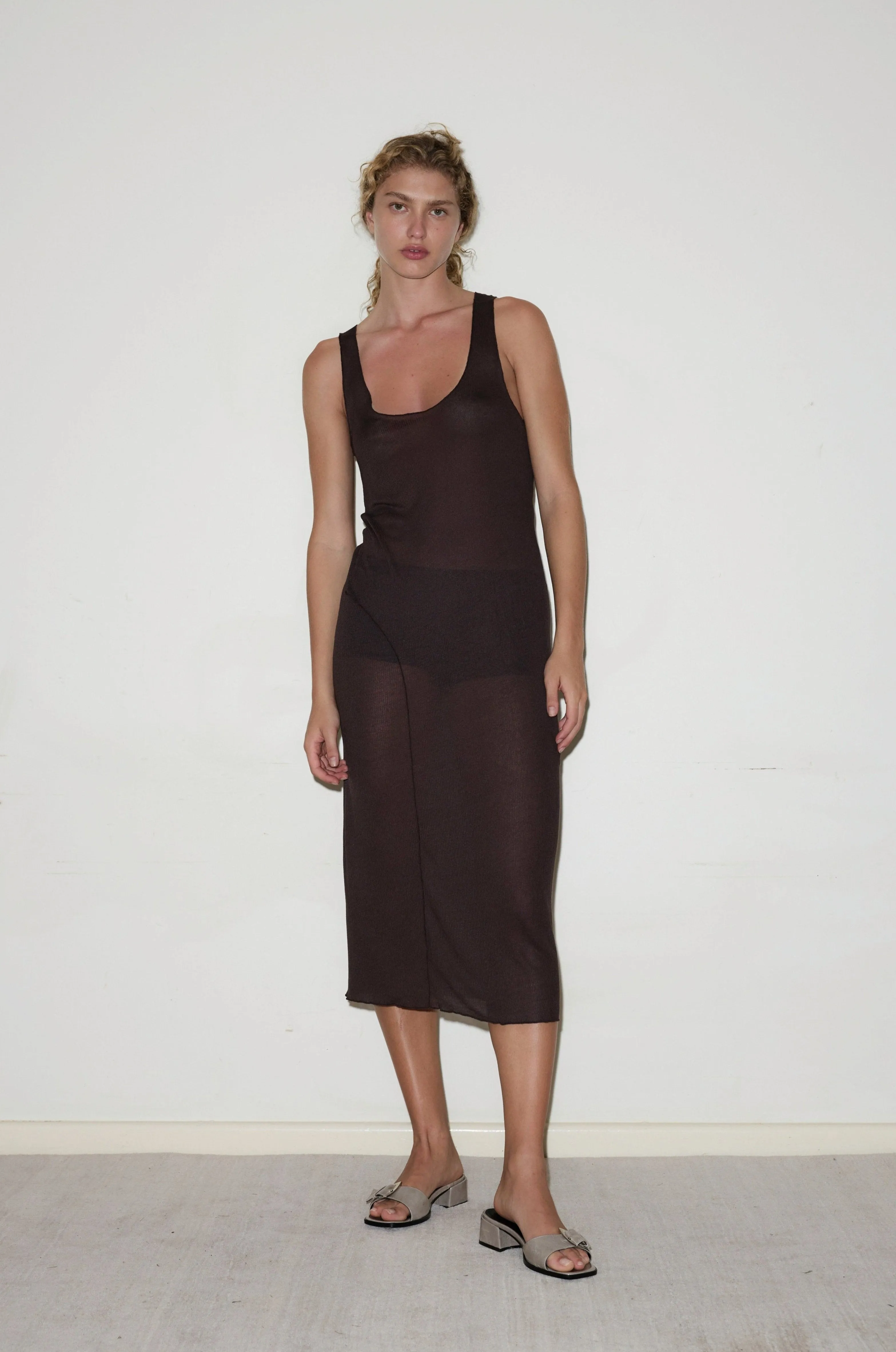 Knit Singlet Dress sold by Deiji Studios