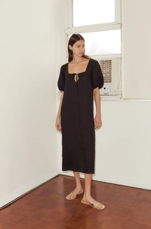 Curved Seam Midi Dress sold by Deiji Studios