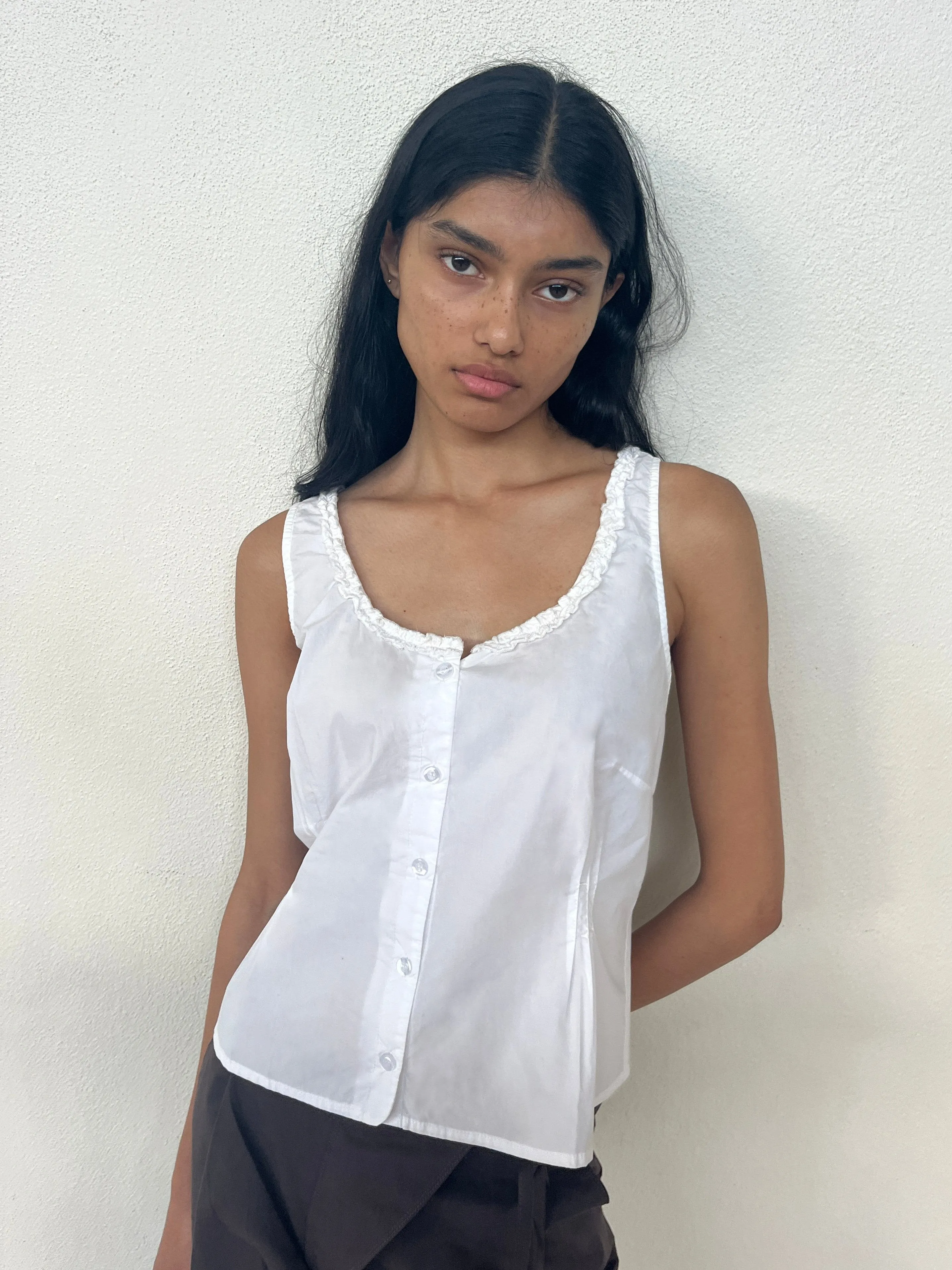 Ruffle top sold by Deiji Studios product image thumbnail 3