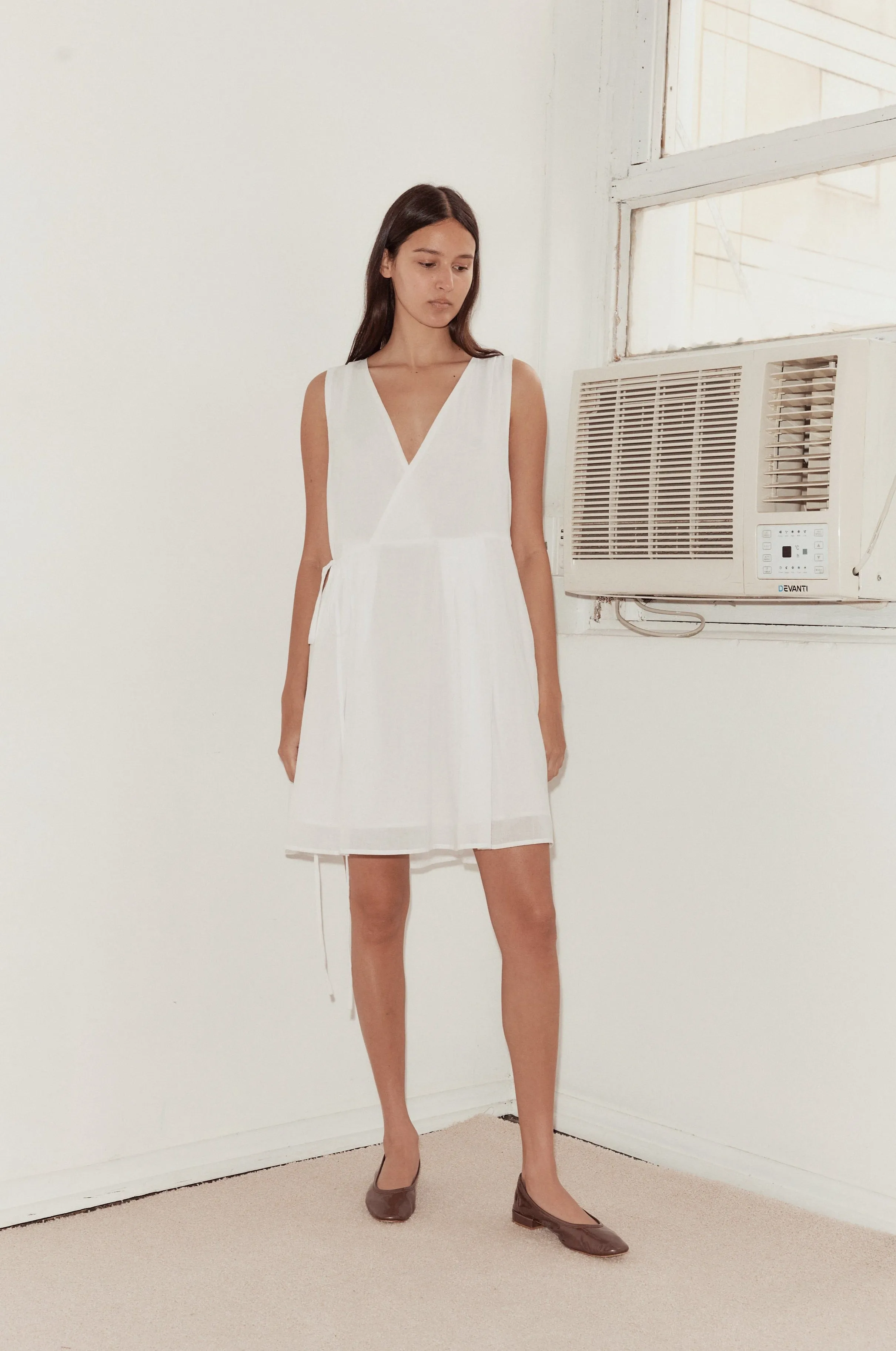 Wrap Tie Dress sold by Deiji Studios product image thumbnail 2