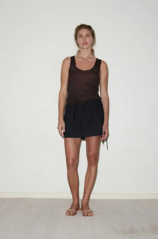 Block Mini Skirt sold by Deiji Studios