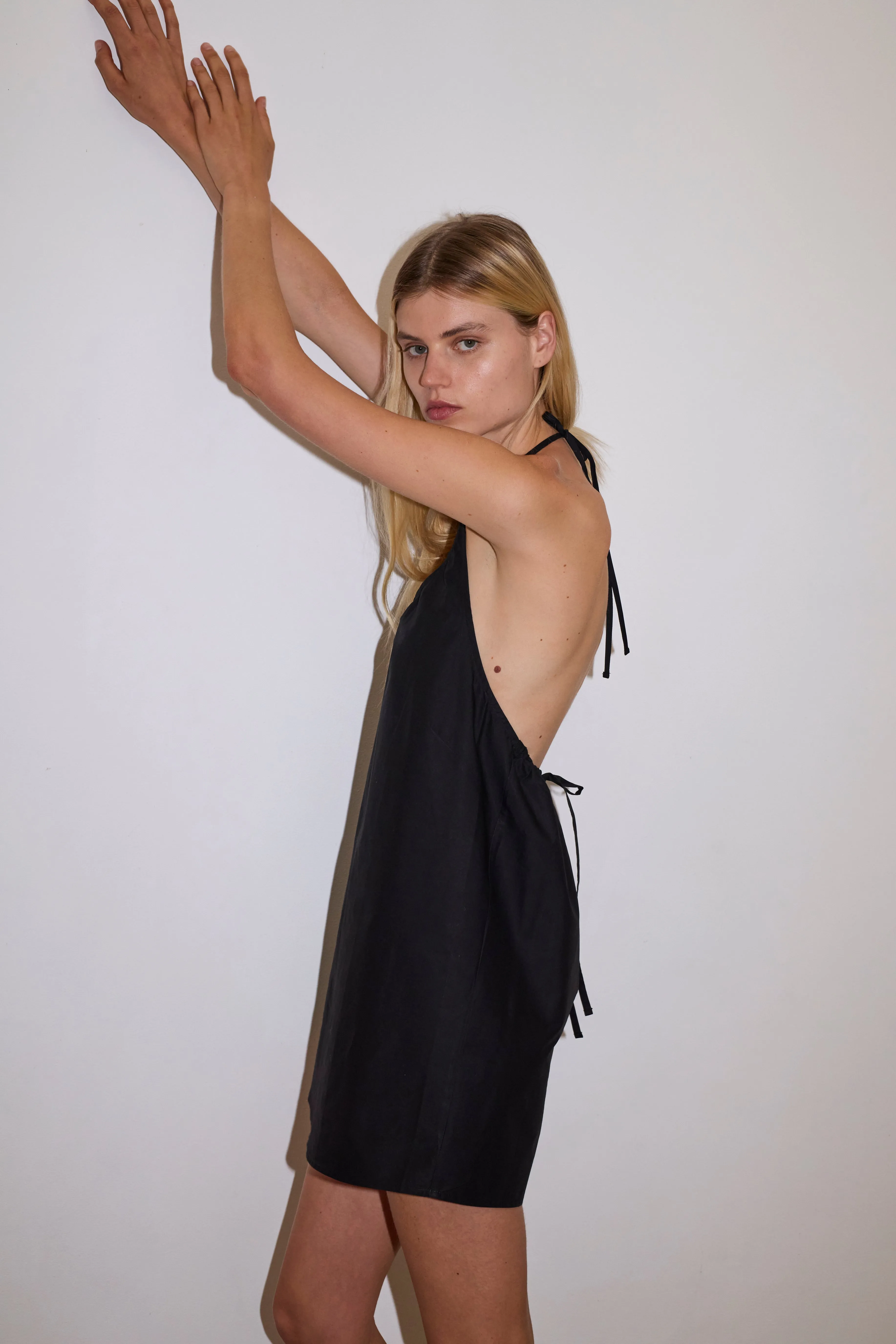 Round Halter Dress sold by Deiji Studios