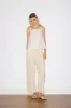 Ease Trouser - Butter Stripe sold by Deiji Studios