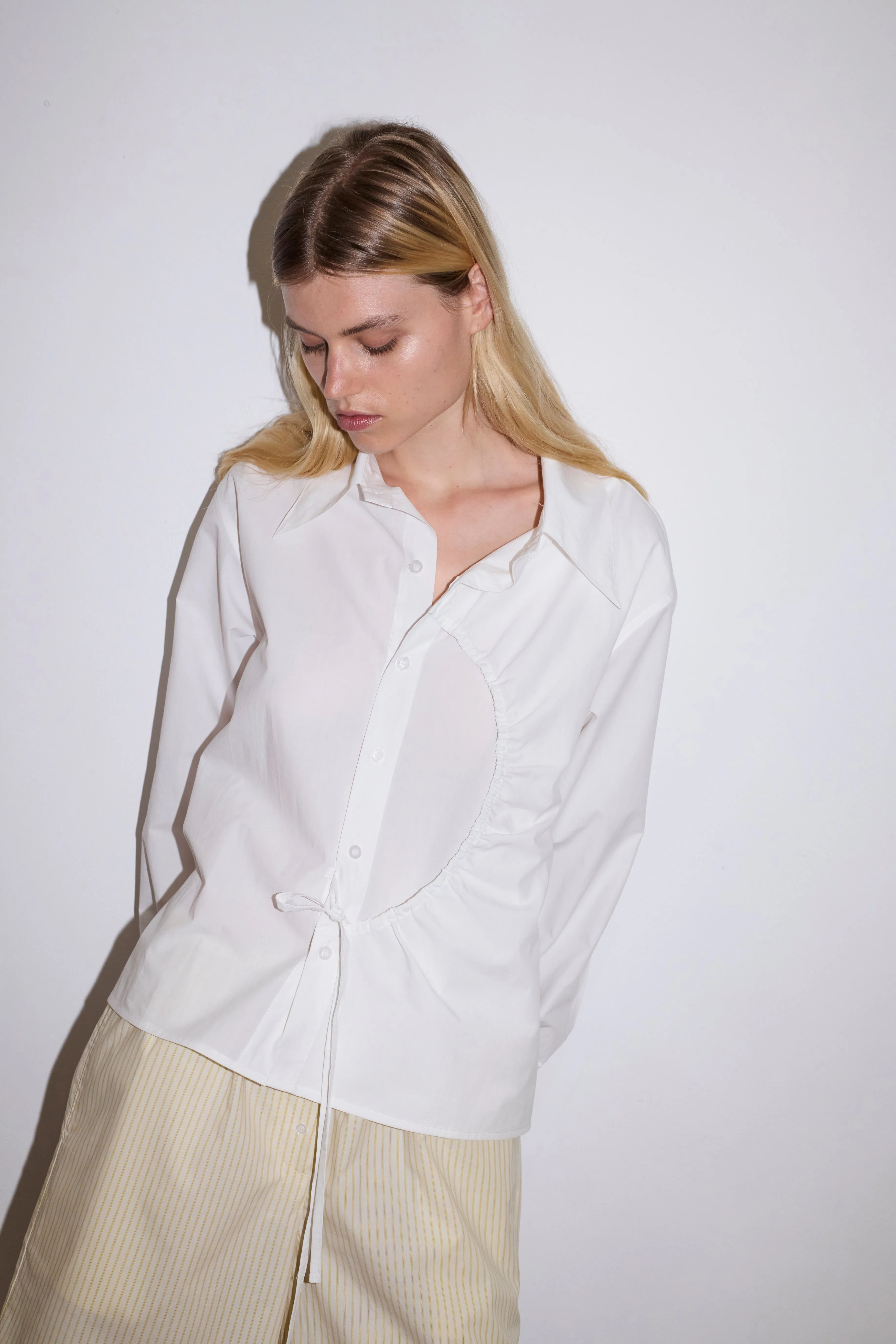 Arch Tie Shirt - White sold by Deiji Studios product image thumbnail 4