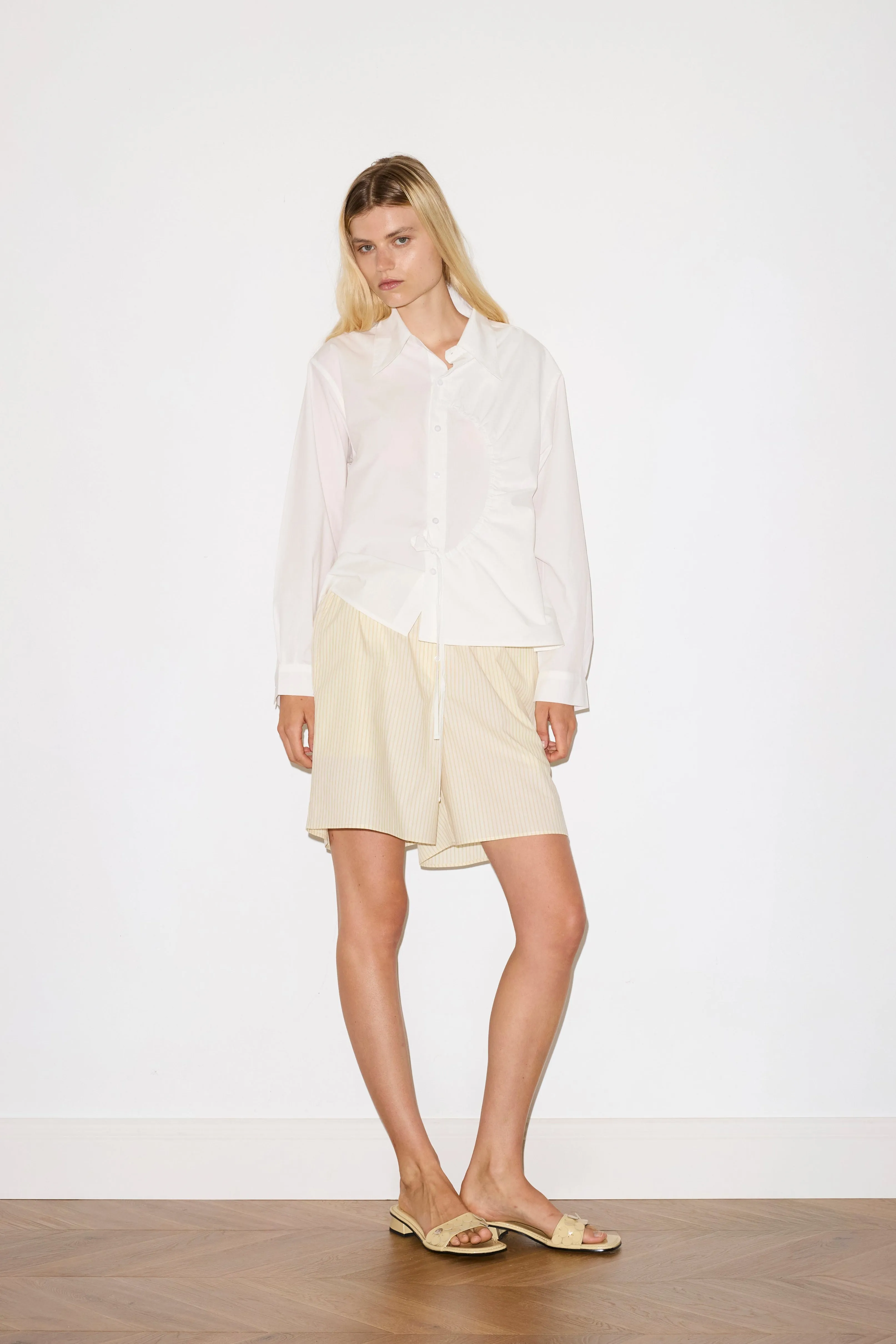 Arch Tie Shirt - White sold by Deiji Studios product image thumbnail 2