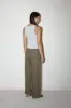 Linen Ease Trouser - Pine Check sold by Deiji Studios