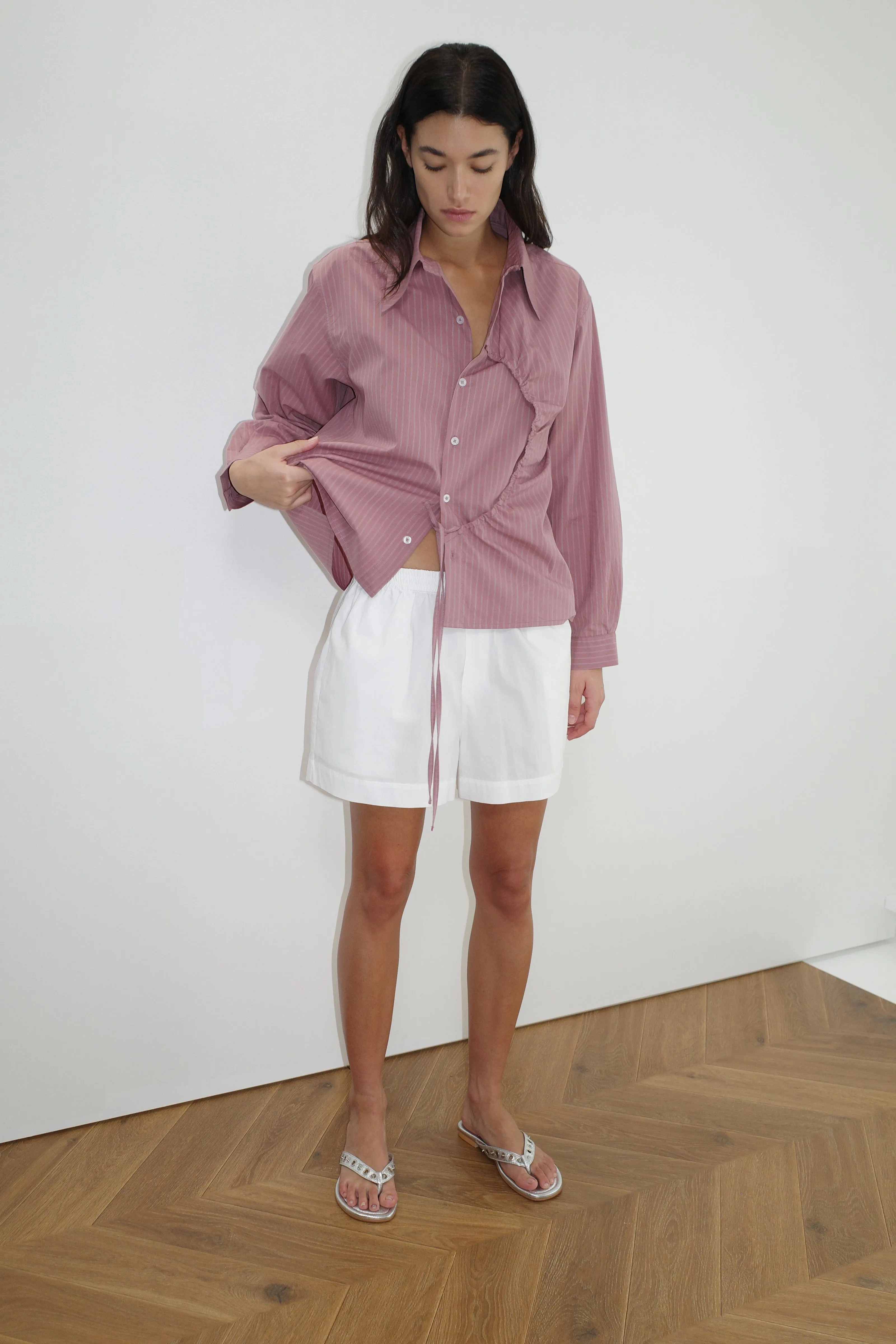 Arch Tie Shirt - Salt Stripe sold by Deiji Studios product image thumbnail 2