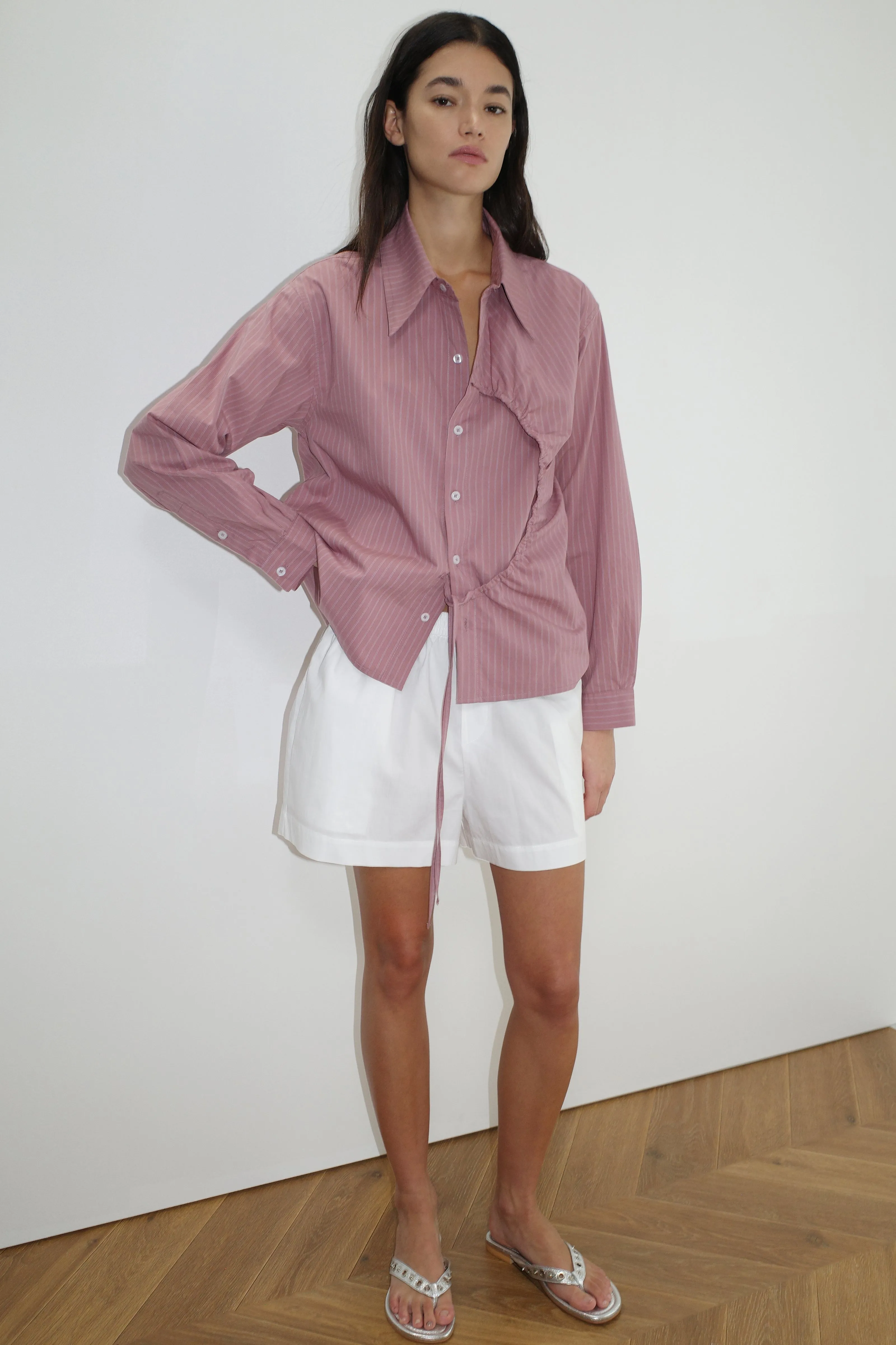 Arch Tie Shirt - Salt Stripe sold by Deiji Studios product image thumbnail 3