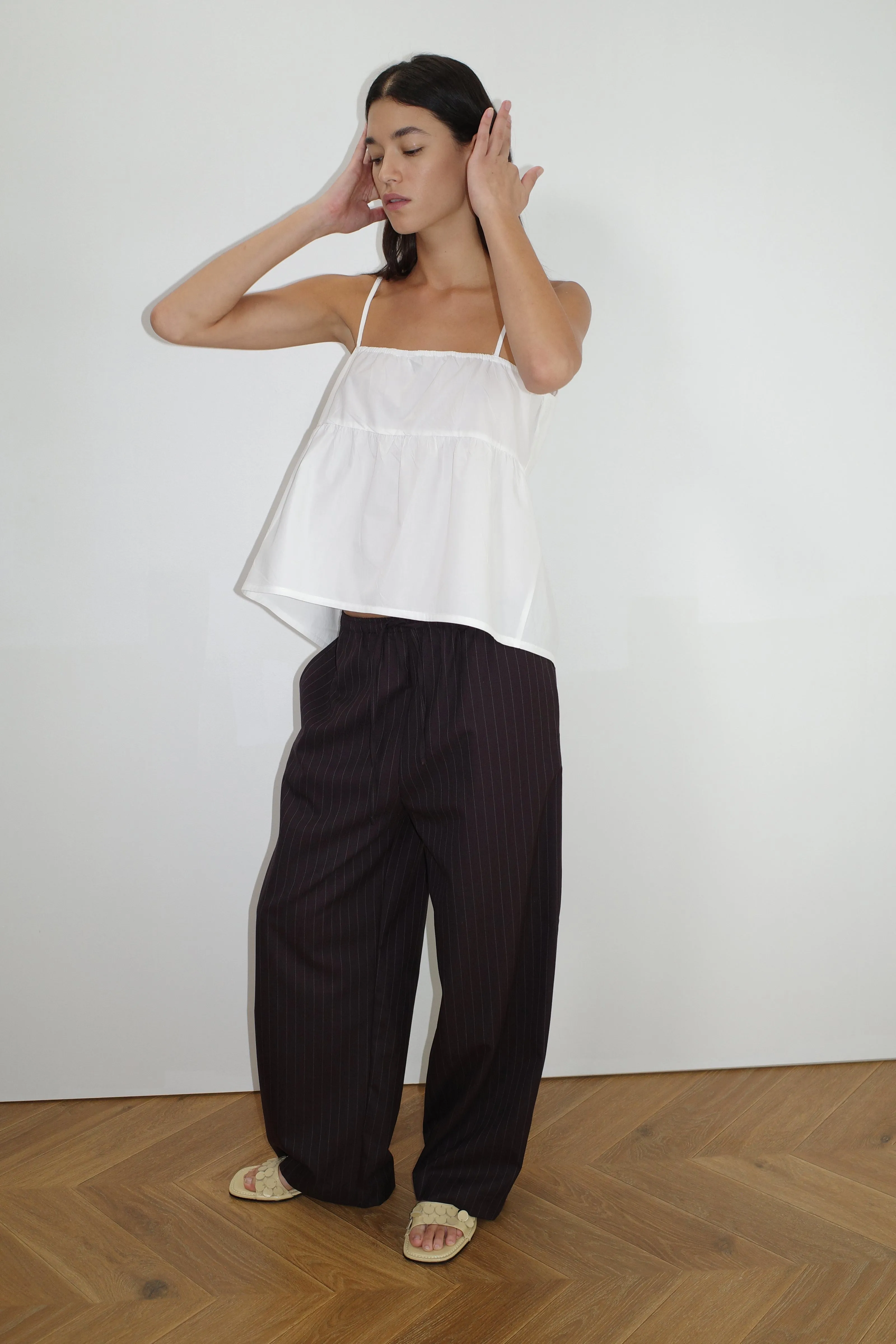 Double Tie Top - White sold by Deiji Studios product image thumbnail 3