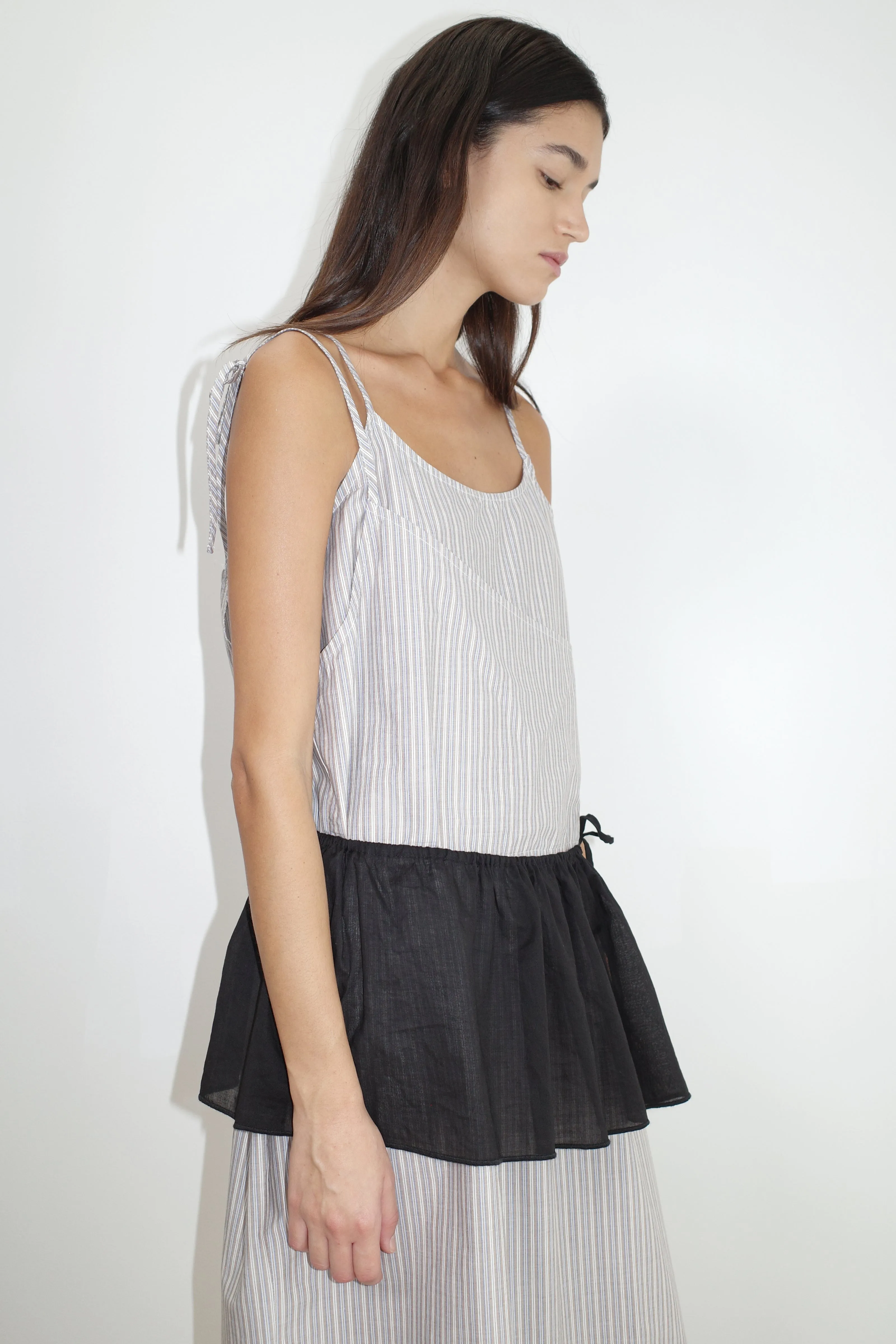 Double Layer Dress - Seas Stripe sold by Deiji Studios product image thumbnail 2