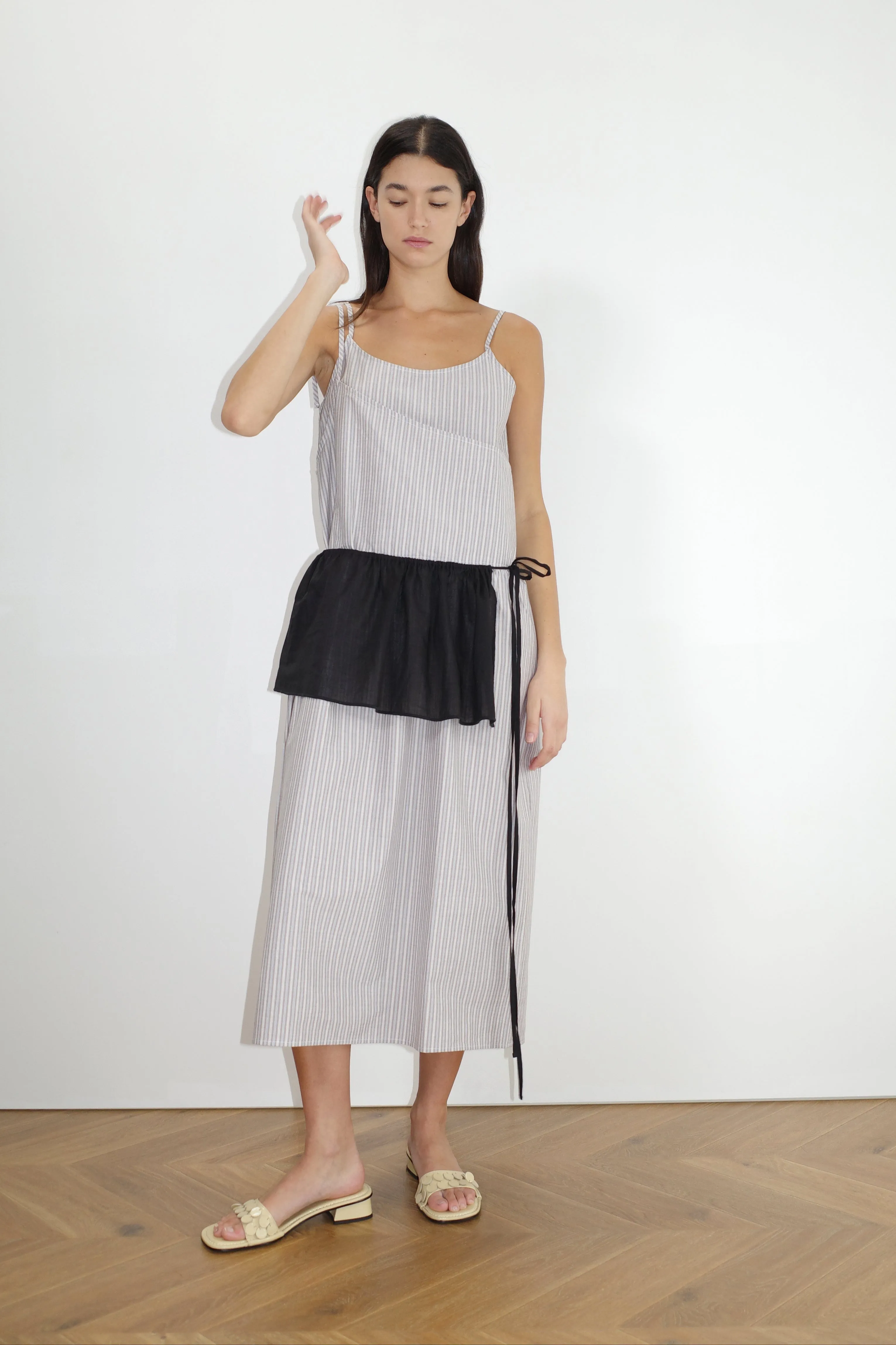 Double Layer Dress - Seas Stripe sold by Deiji Studios product image thumbnail 4