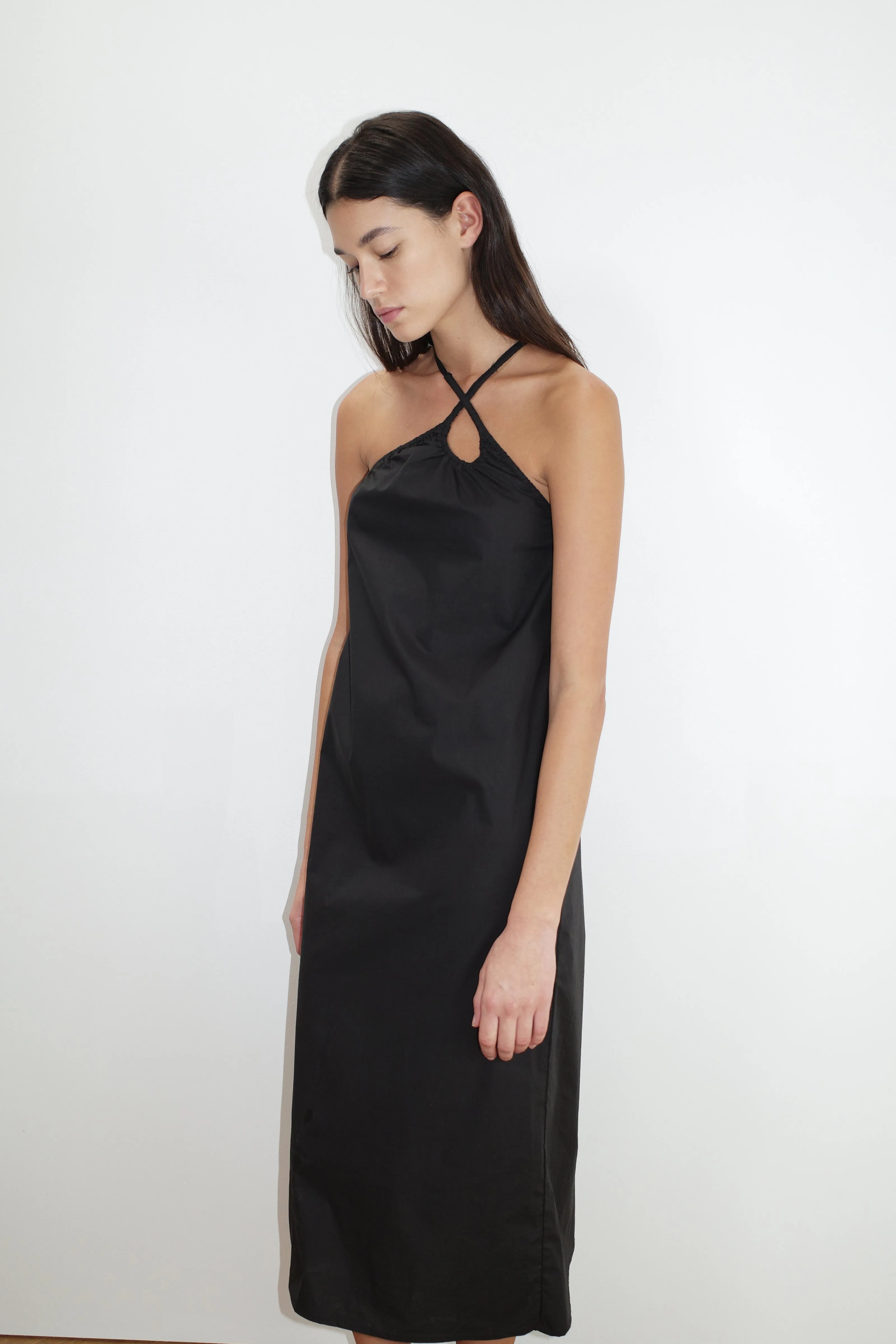 Keyhole Midi Dress - Black sold by Deiji Studios product image thumbnail 2