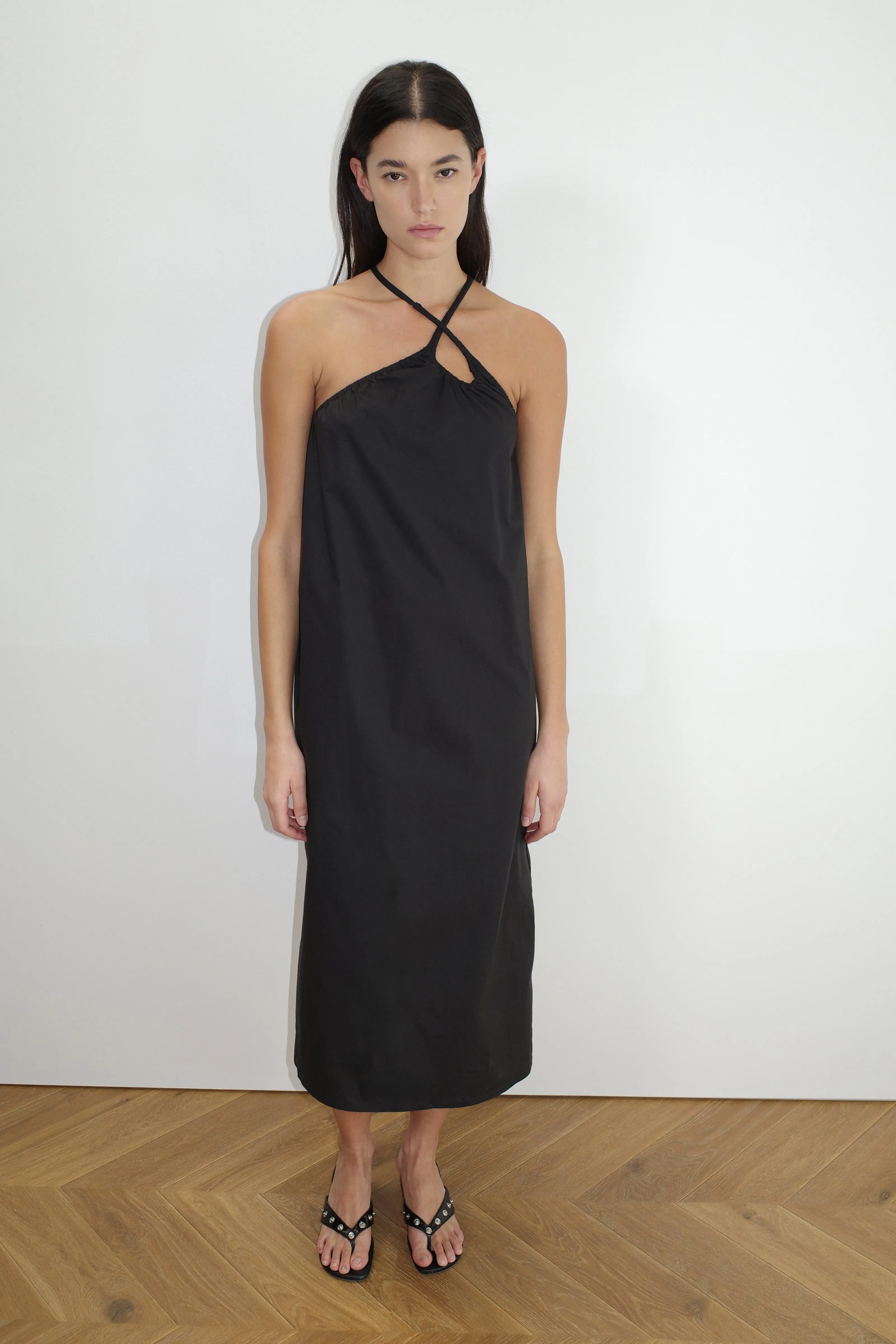Keyhole Midi Dress - Black sold by Deiji Studios product image thumbnail 5