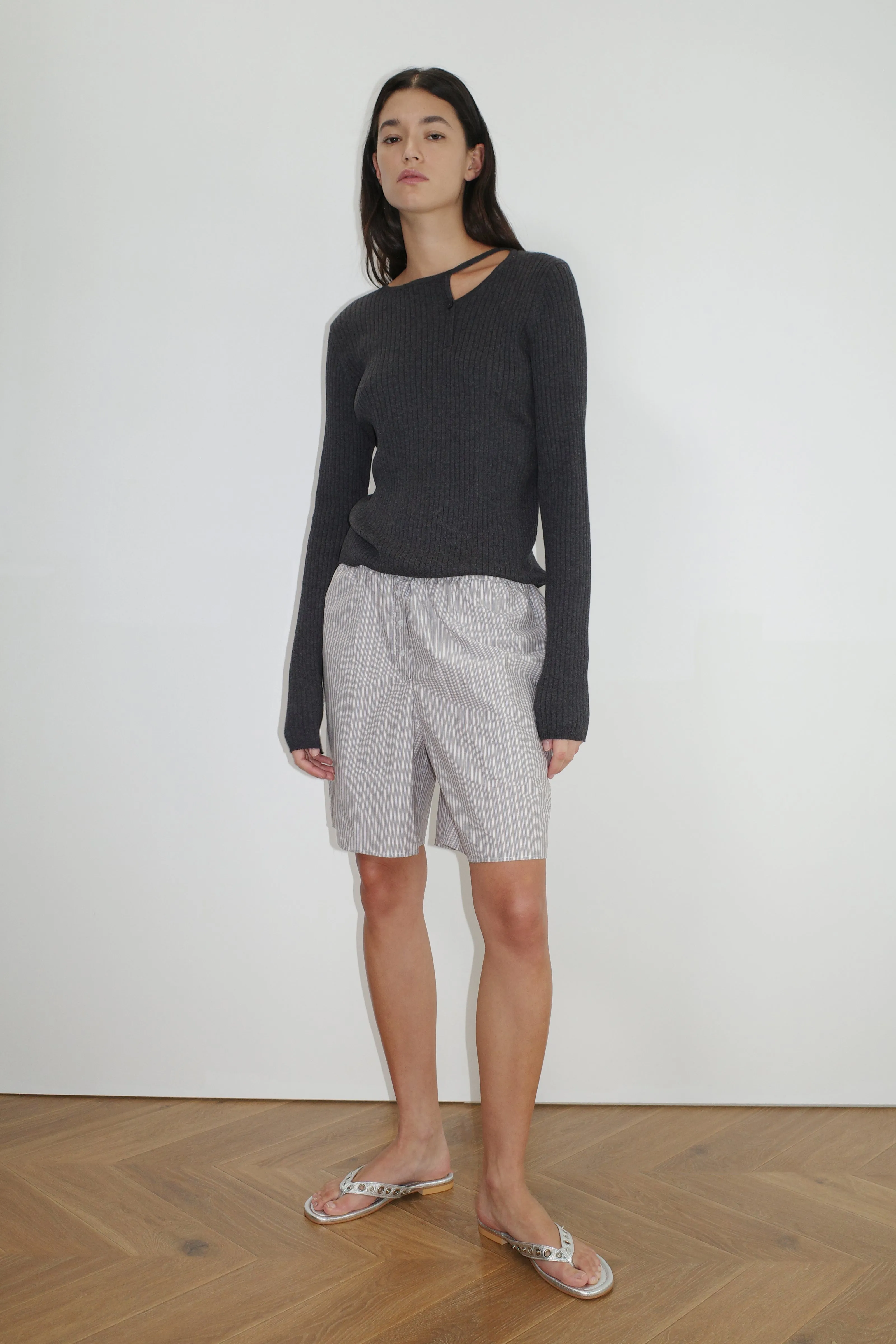 Cut Out Cardi - Coal sold by Deiji Studios product image thumbnail 5