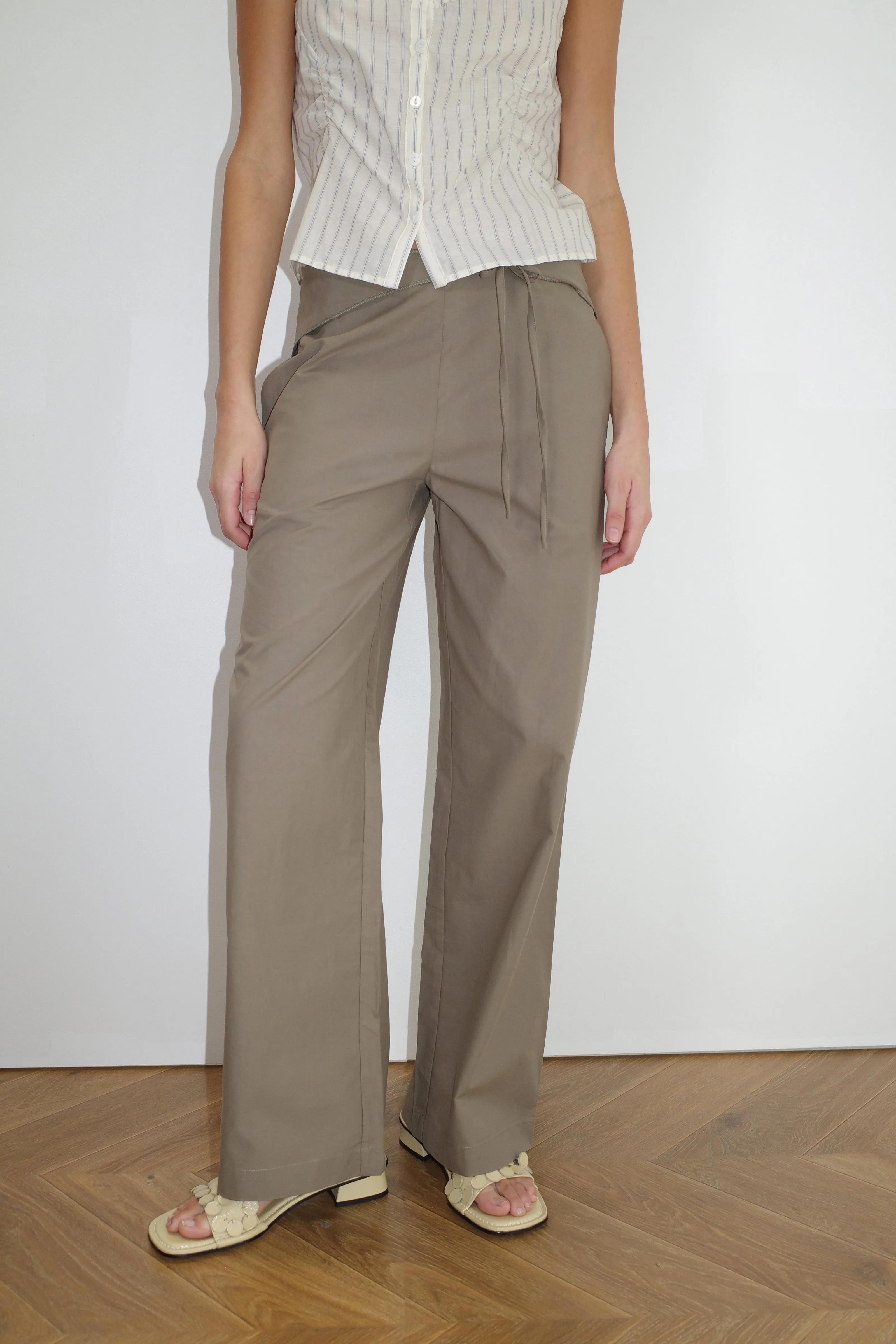 Belted Pant - Clay sold by Deiji Studios product image thumbnail 2
