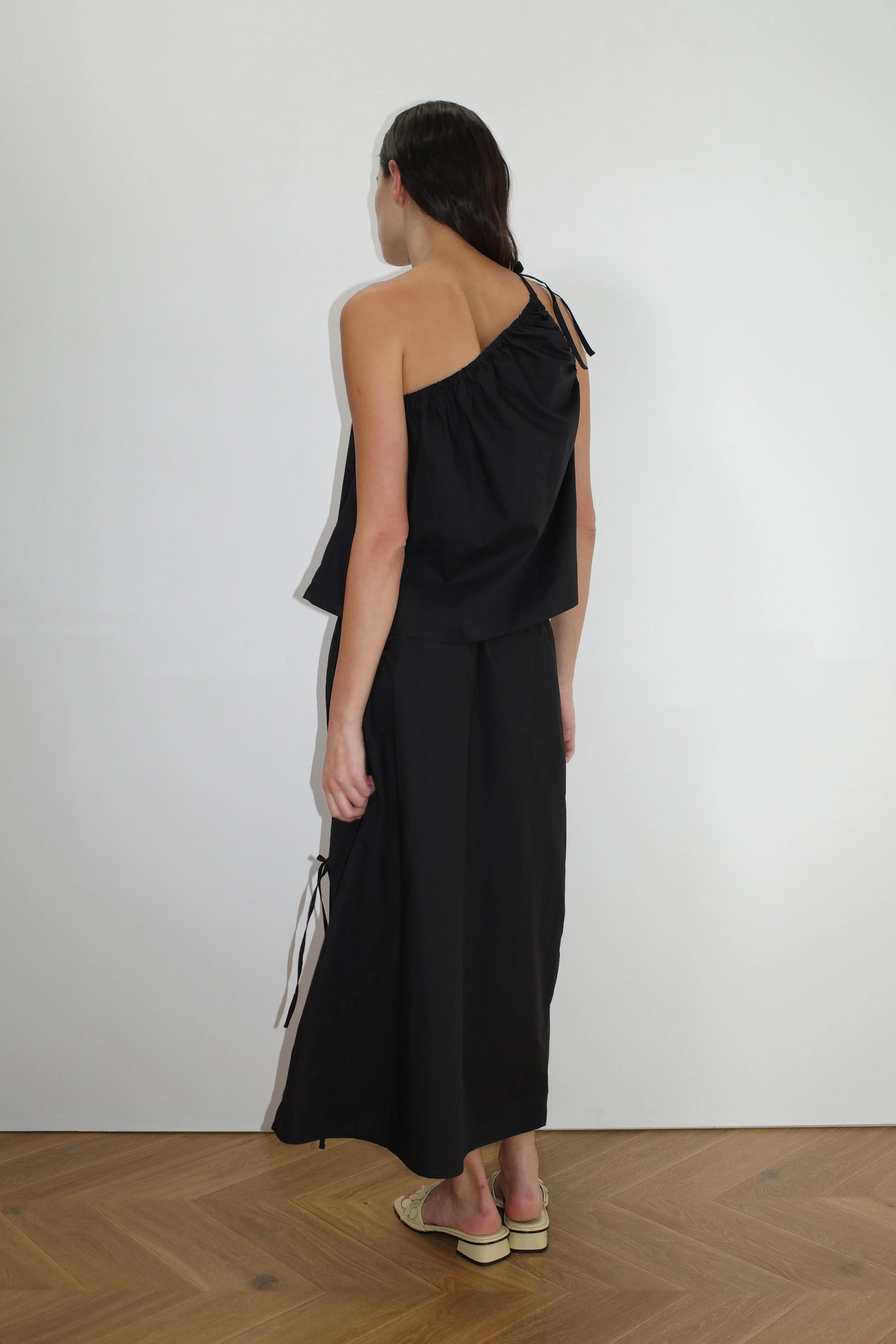 Ruched Strap Top - Black sold by Deiji Studios product image thumbnail 4