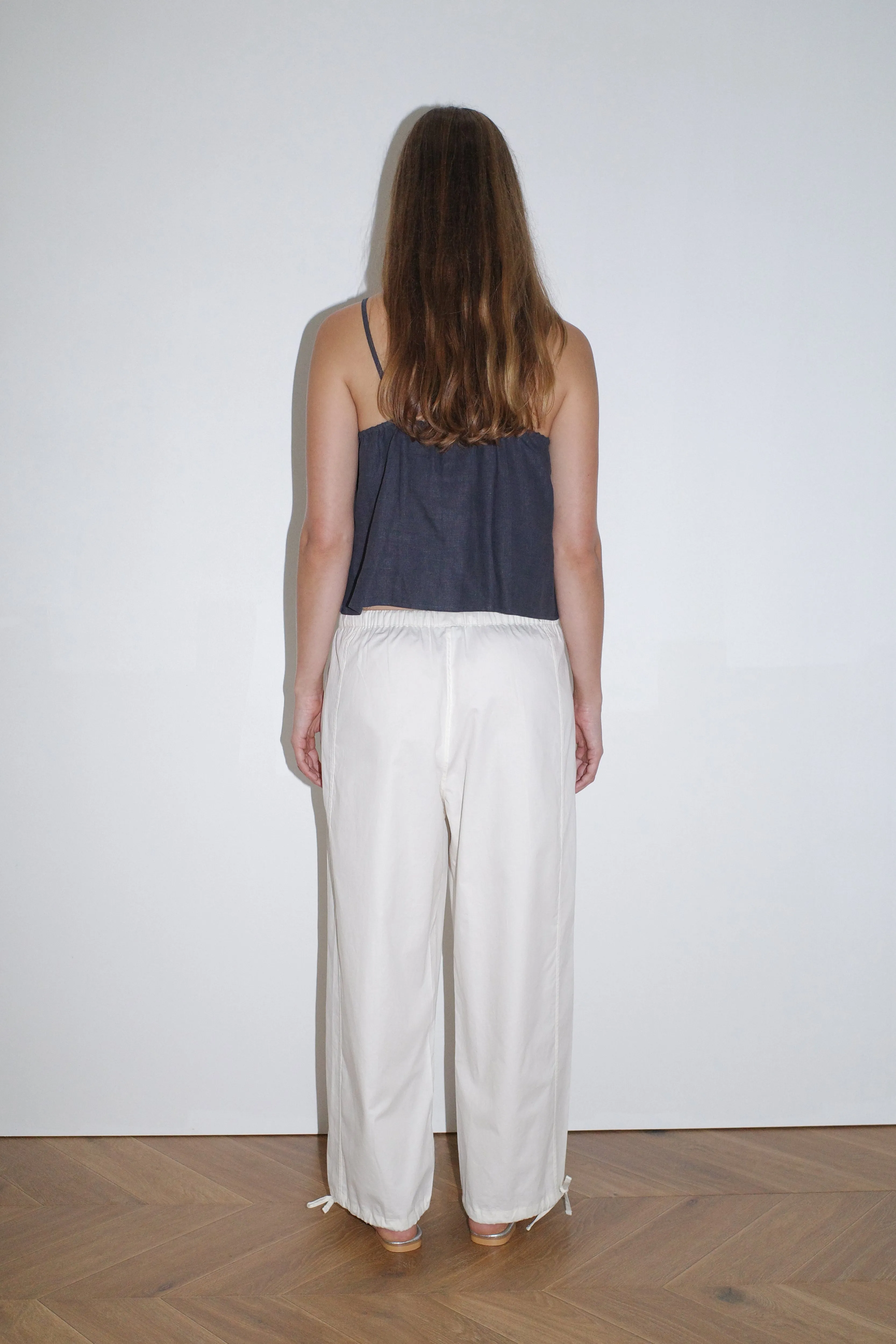 Tie Hem Pant - White sold by Deiji Studios product image thumbnail 3