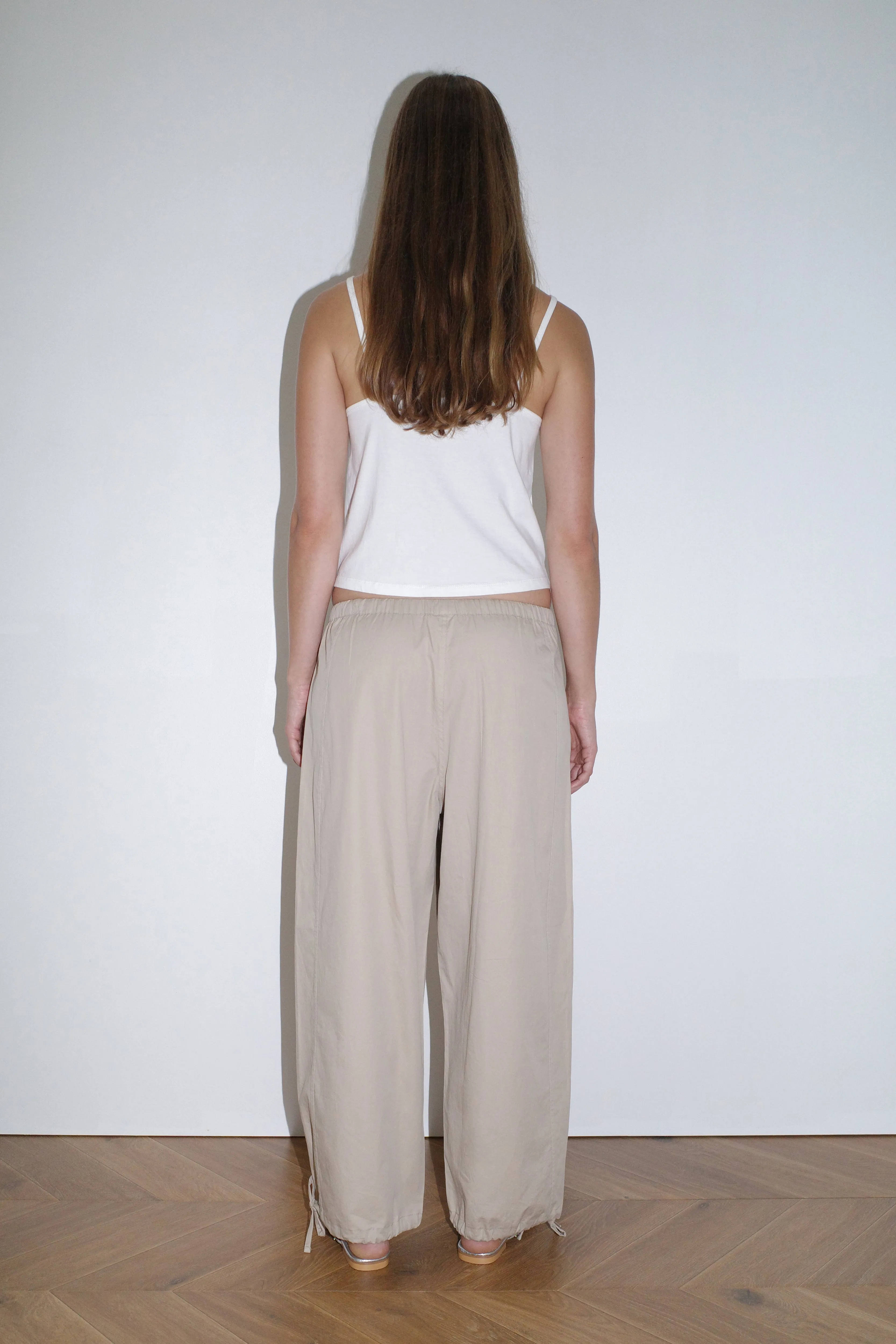 Tie Hem Pant - Cream sold by Deiji Studios product image thumbnail 3