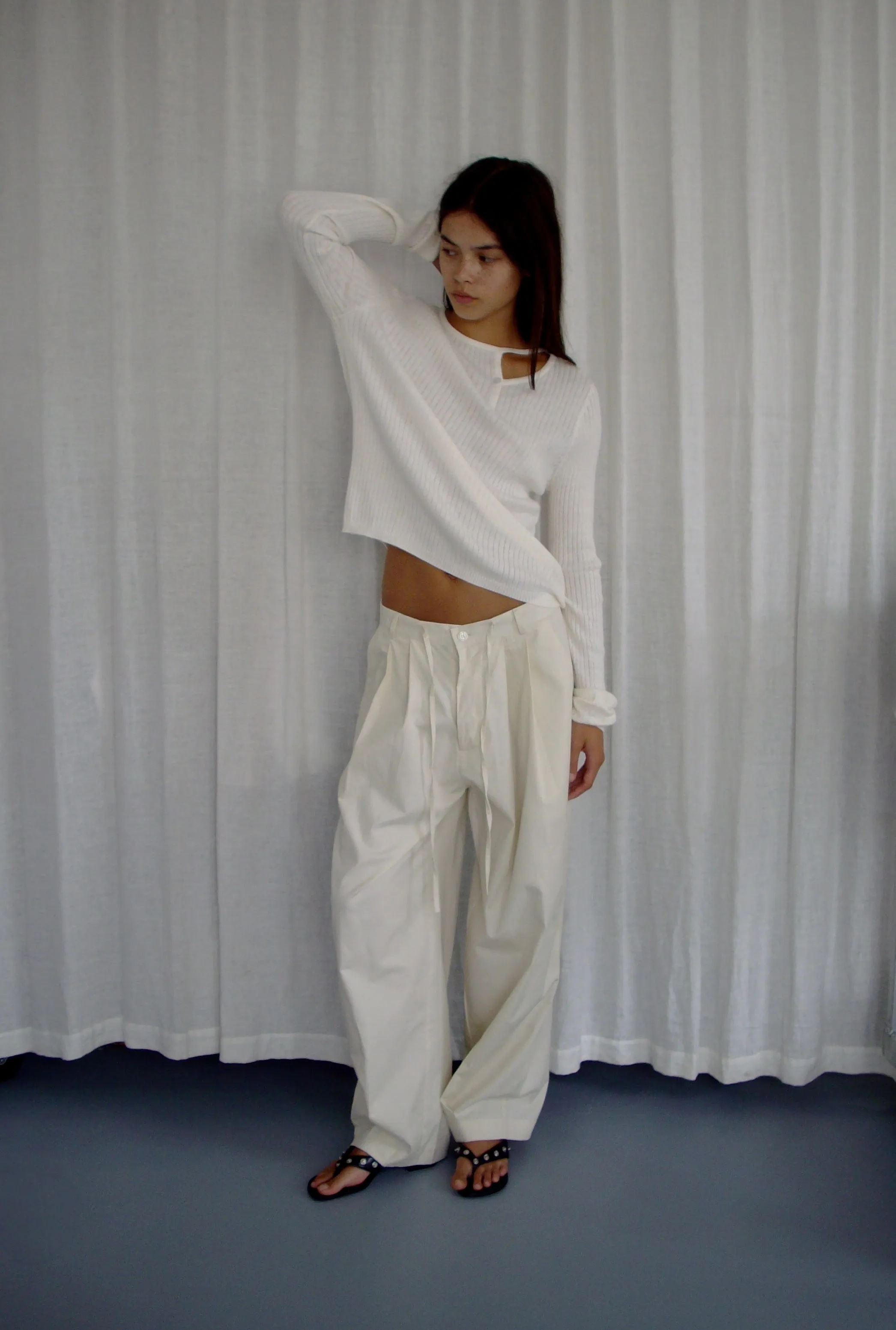 Turn Pant - Off White sold by Deiji Studios product image thumbnail 4