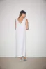 Keyhole Dress - White sold by Deiji Studios