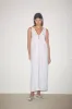 Keyhole Dress - White sold by Deiji Studios