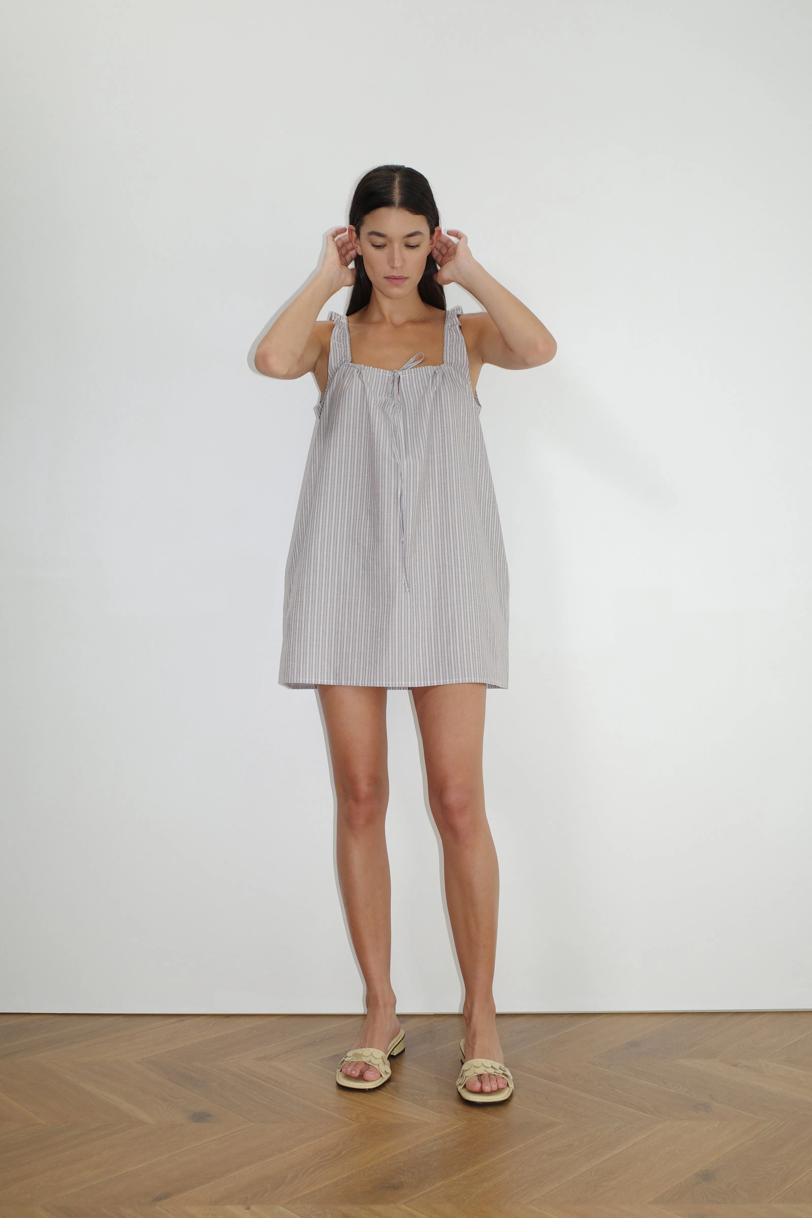 The Bow Dress - Seas Stripe sold by Deiji Studios product image thumbnail 2