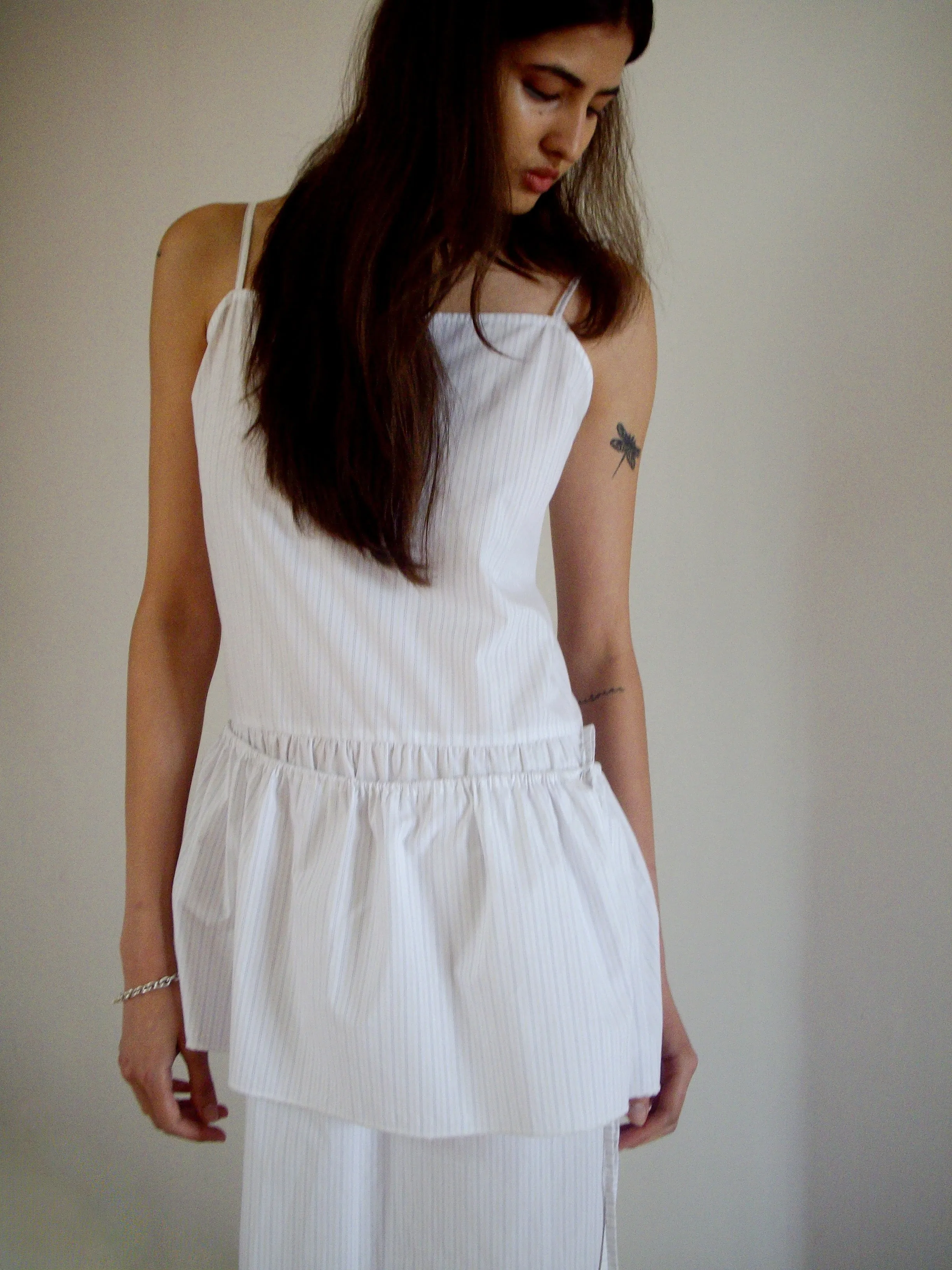 Peplum Dress - Pacific Stripe sold by Deiji Studios product image thumbnail 4