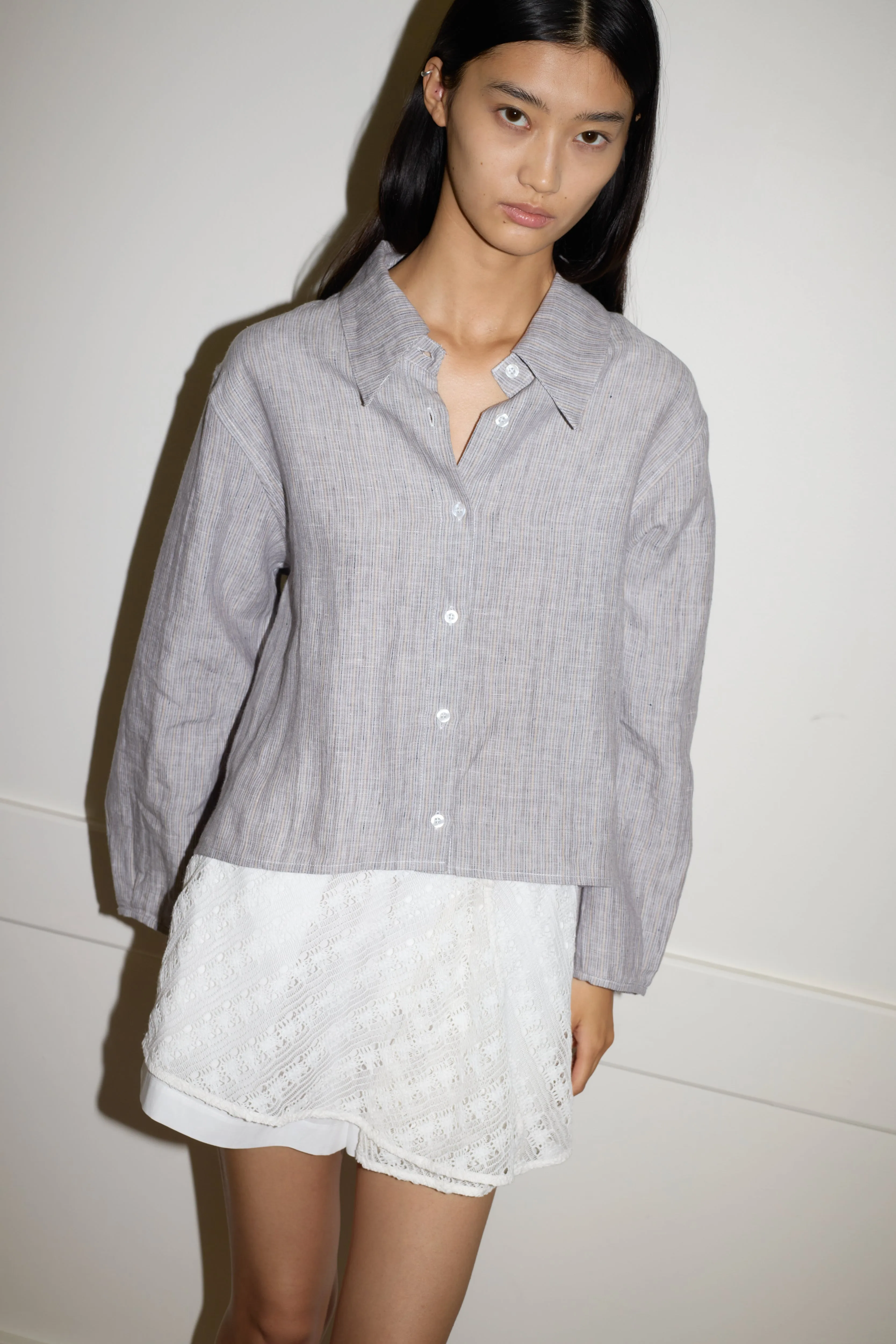 Collar Point Shirt - Haze Blue sold by Deiji Studios product image thumbnail 4