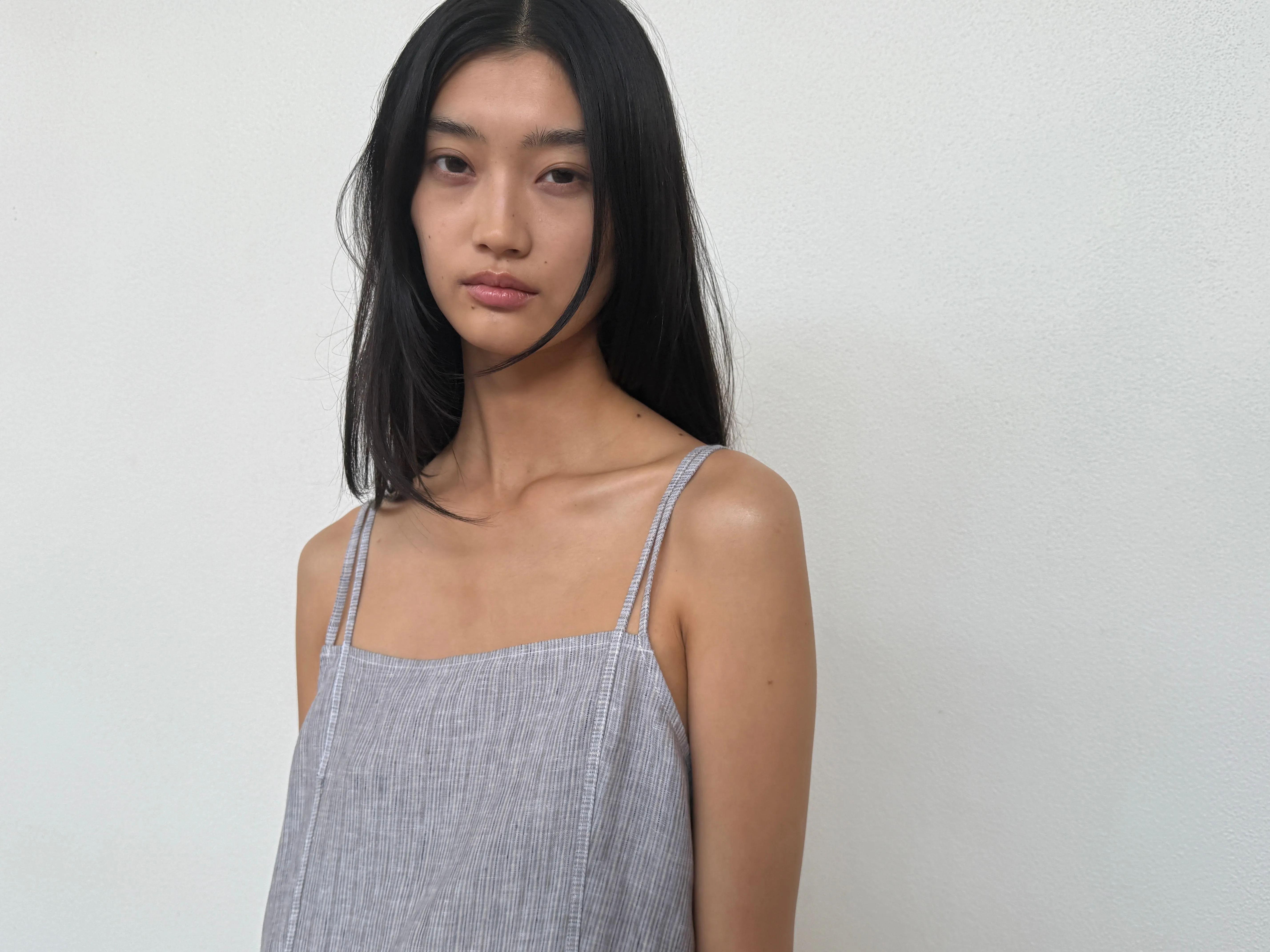 Linen Strap Dress - Haze Blue sold by Deiji Studios product image thumbnail 5