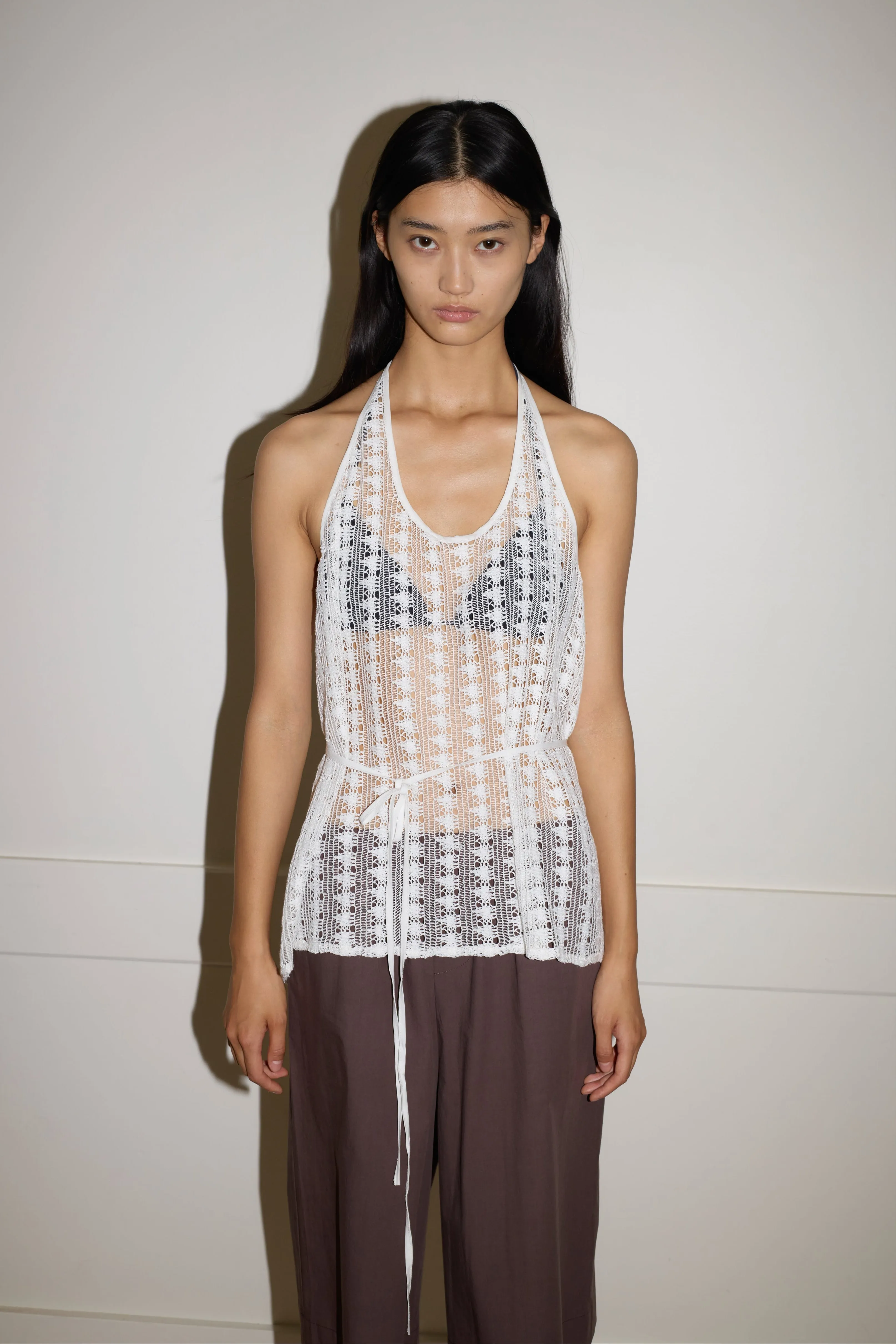 Thread Wrap Top - Off White sold by Deiji Studios