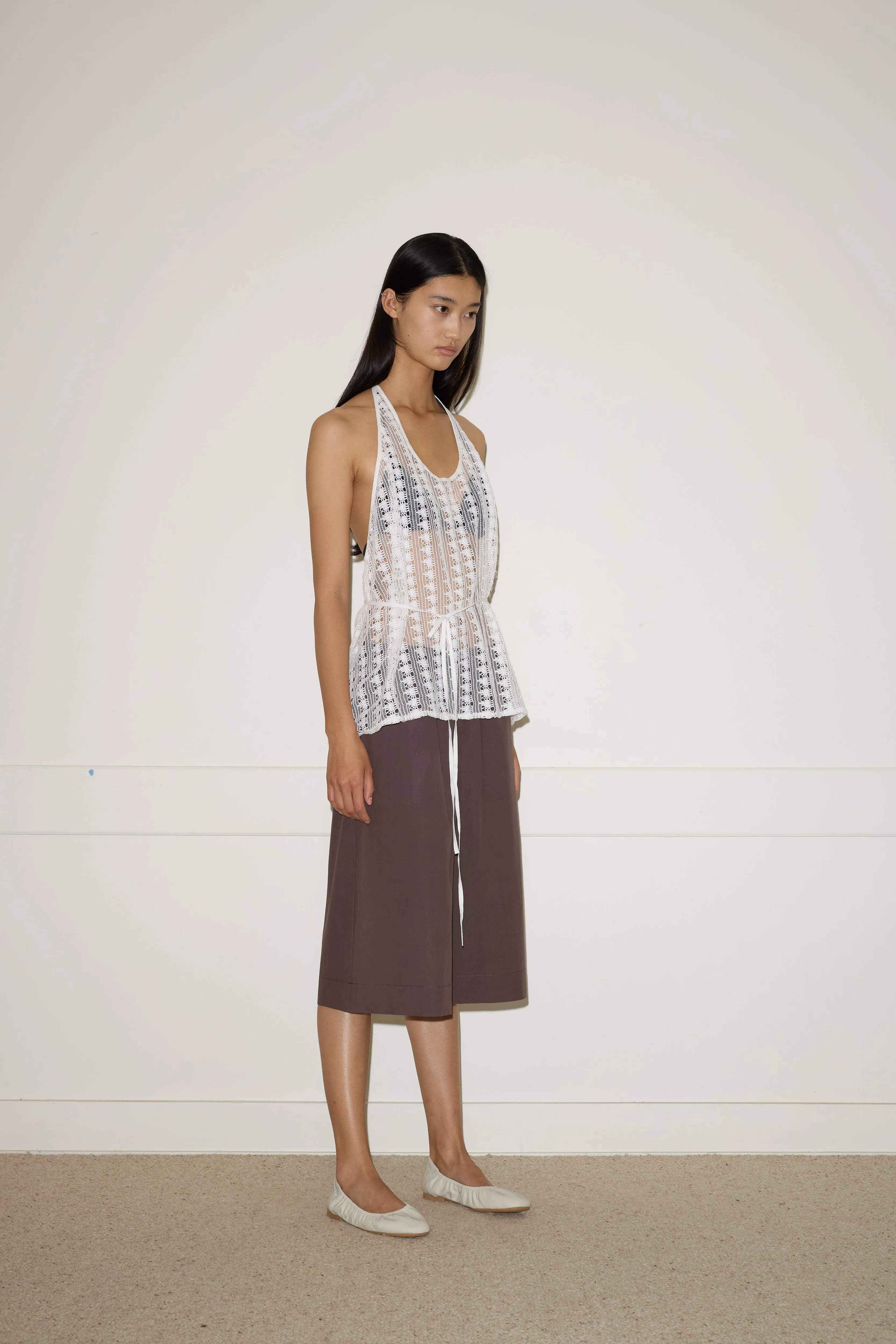 Thread Wrap Top - Off White sold by Deiji Studios product image thumbnail 2