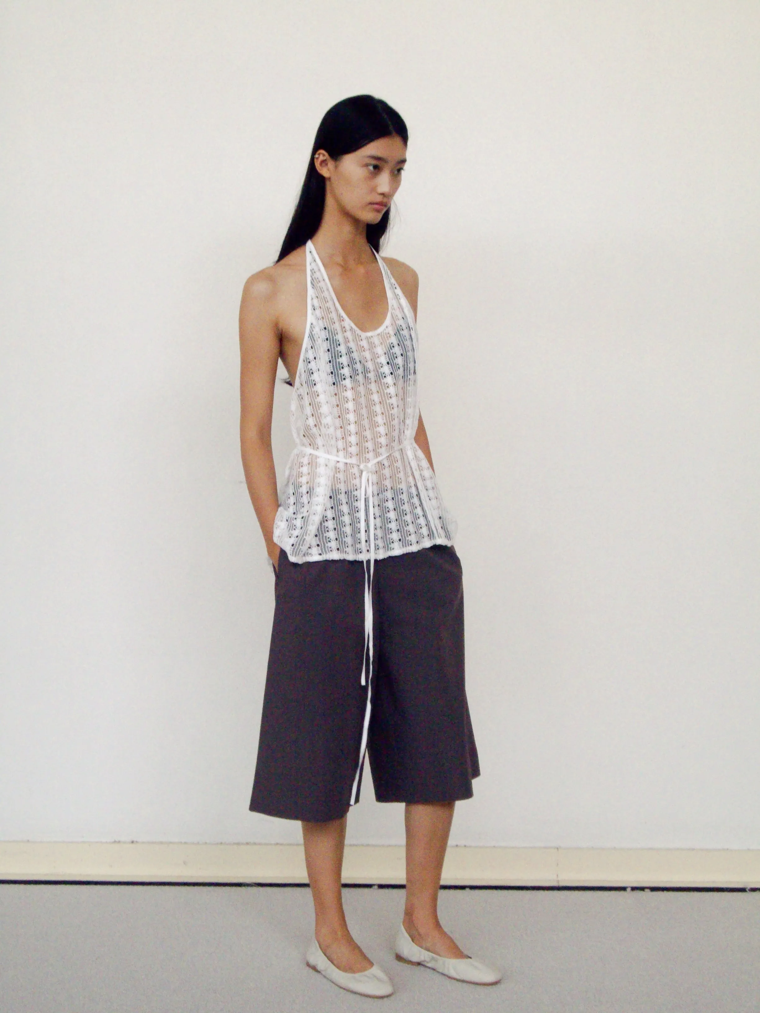 Thread Wrap Top - Off White sold by Deiji Studios product image thumbnail 5